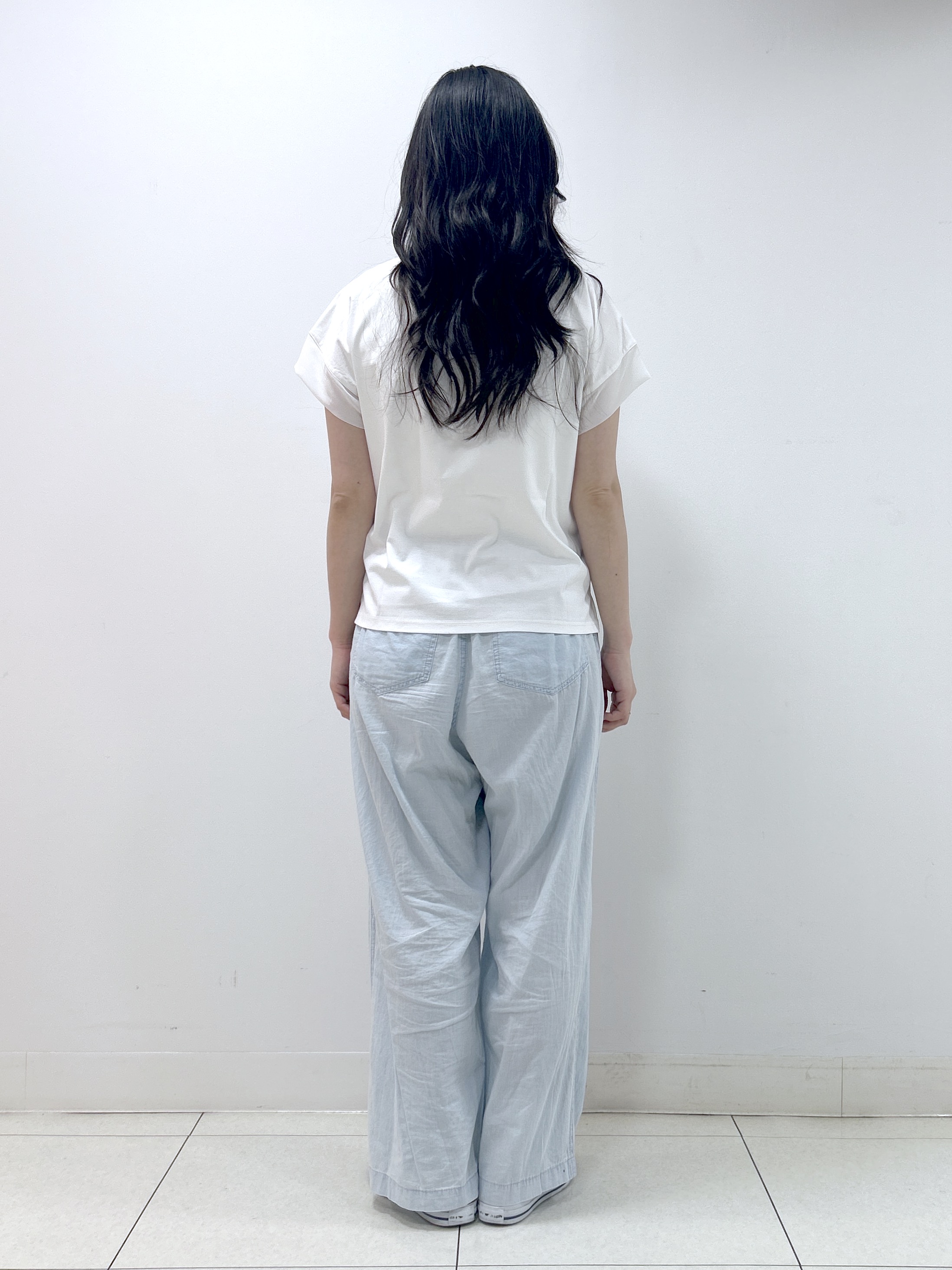 Kaiさんの「Dessin｜【UVカット/接触冷感】美光沢カットソー」を使ったコーディネート