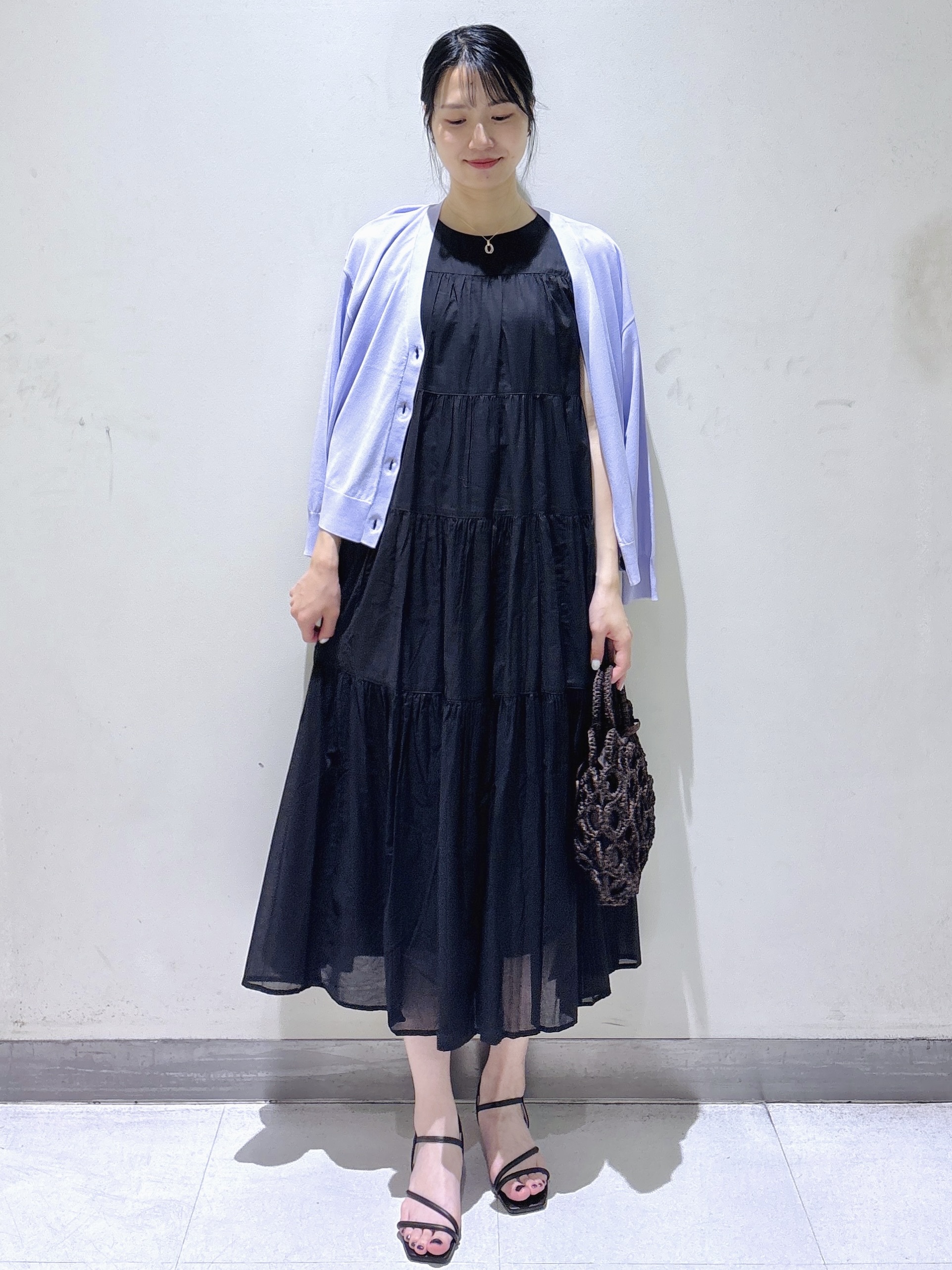 sachikoさんの「OPAQUE.CLIP｜【UV／接触冷感】Vネックリラクシーニットカーディガン《洗濯機OK／抗ピル》」を使ったコーディネート