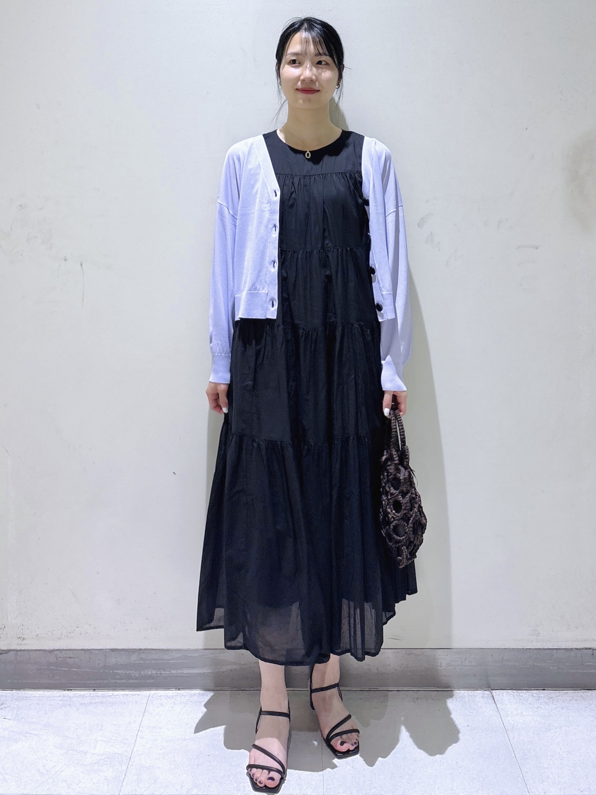 sachikoさんの「OPAQUE.CLIP｜【UV／接触冷感】Vネックリラクシーニットカーディガン《洗濯機OK／抗ピル》」を使ったコーディネート