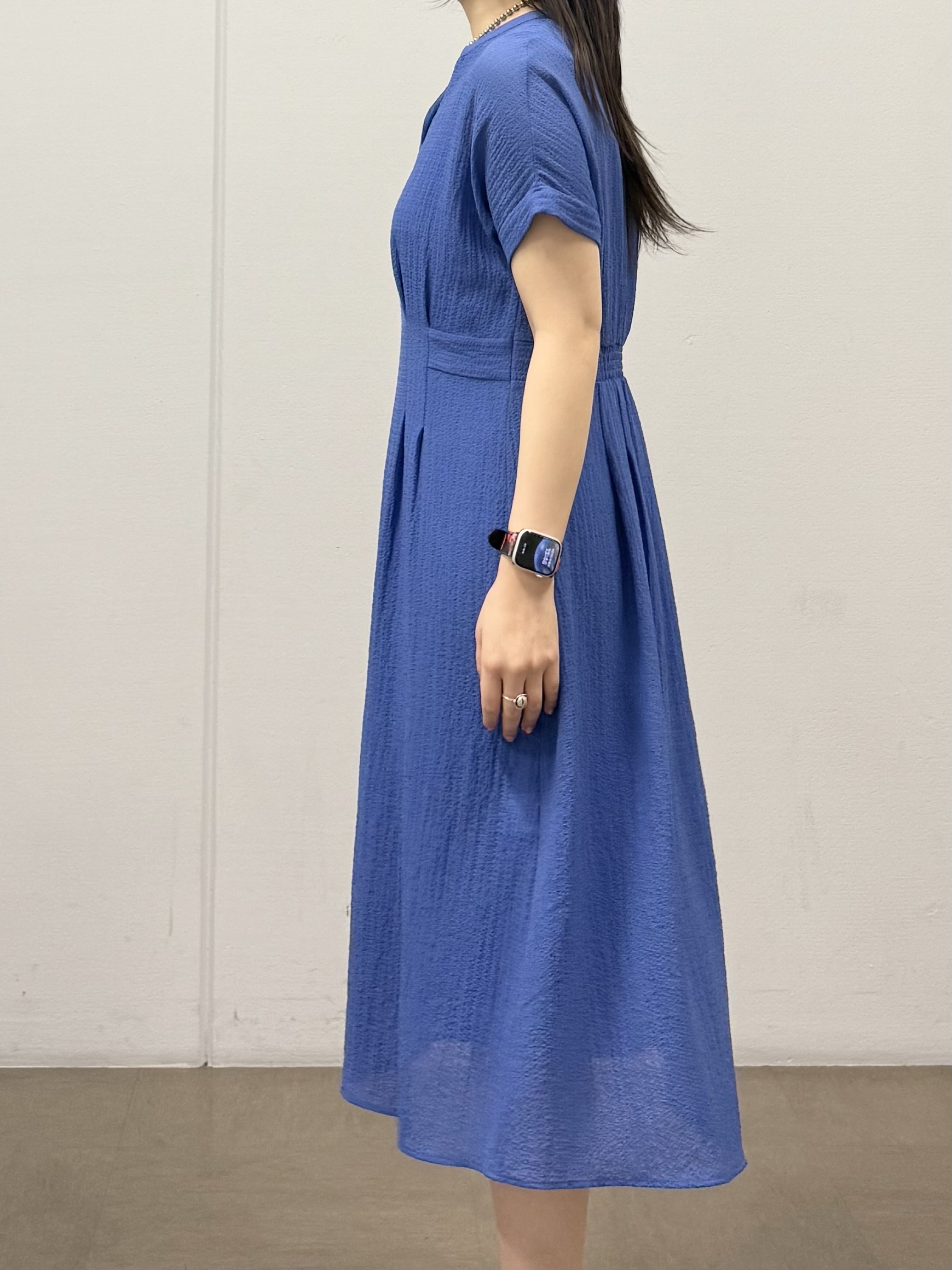 mizukiさんの「INDIVI｜【着る日傘】ハーフスリーブダブルジャケット」を使ったコーディネート