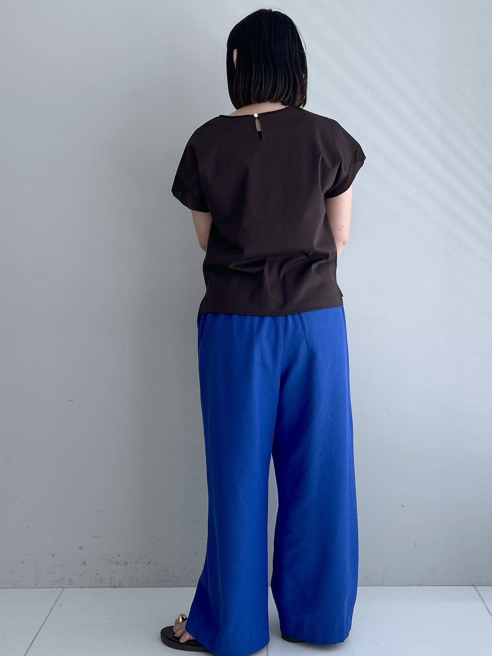 Hirokaさんの「Dessin｜【UVカット/接触冷感】美光沢カットソー」を使ったコーディネート