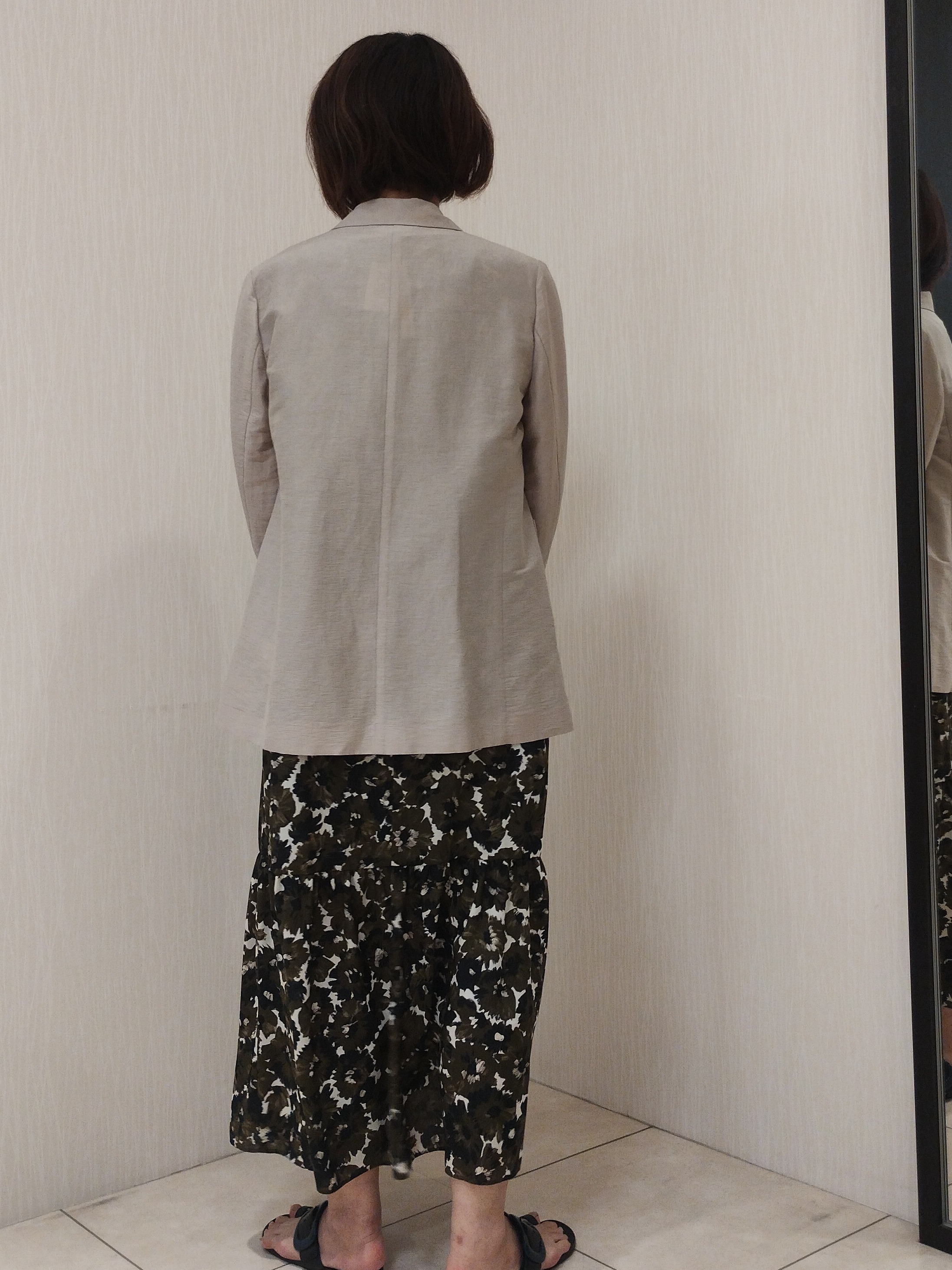 u&minus;macoさんの「UNTITLED｜◆【程よいシアー感/洗える】エアリーバイオジャケット」を使ったコーディネート