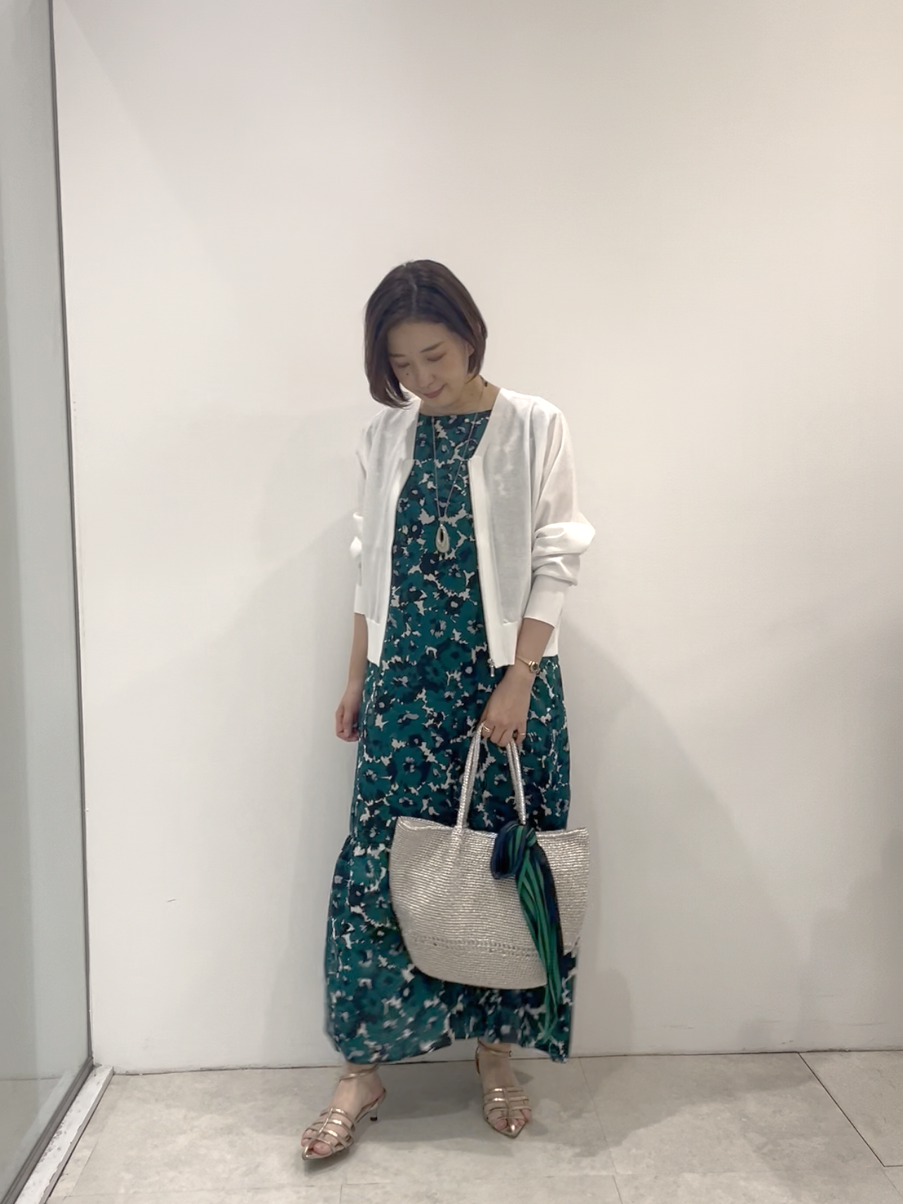 まどかさんの「UNTITLED｜【ステンレスチェーン】ティアーズネックレス」を使ったコーディネート