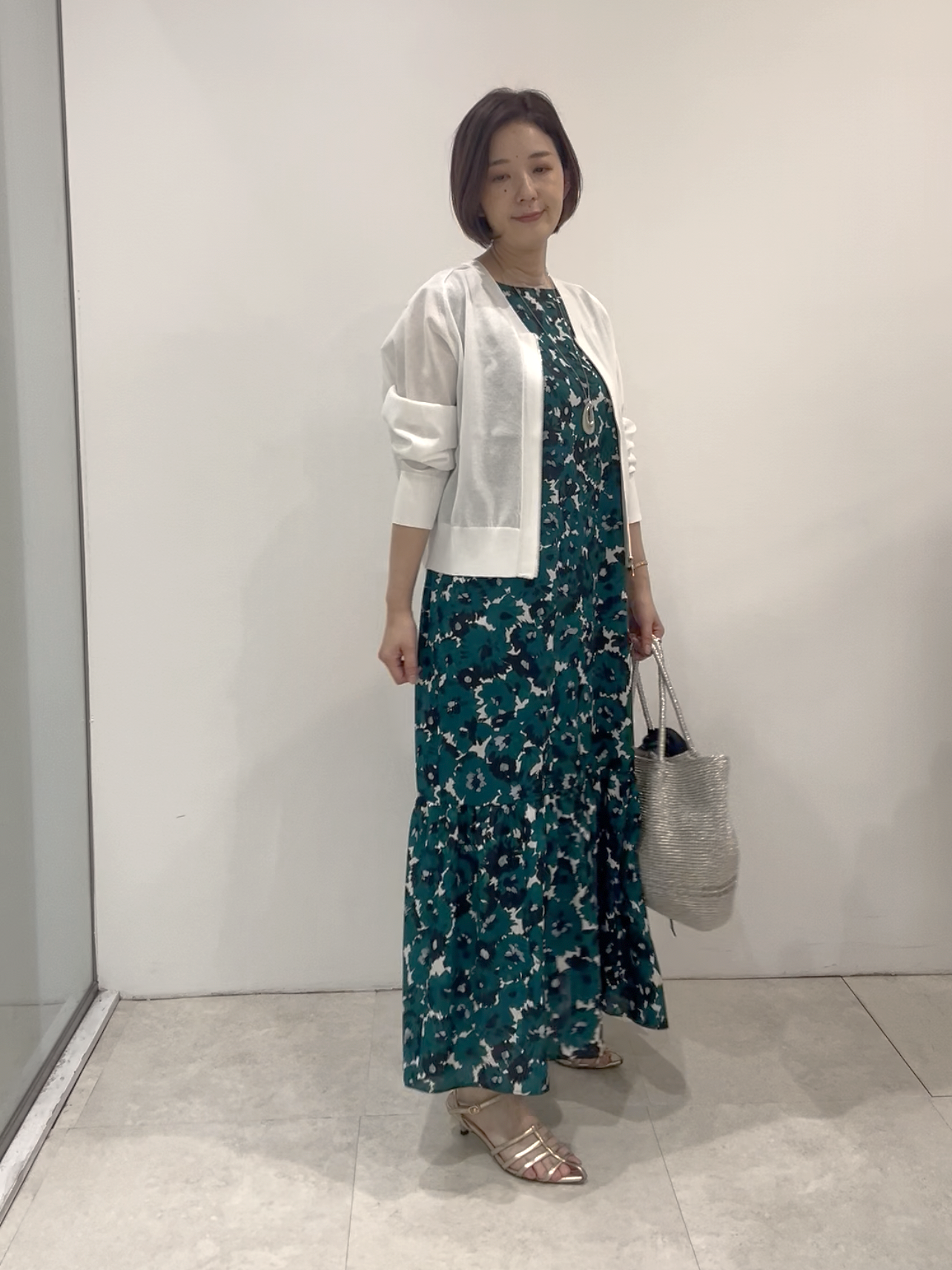 まどかさんの「UNTITLED｜【ステンレスチェーン】ティアーズネックレス」を使ったコーディネート