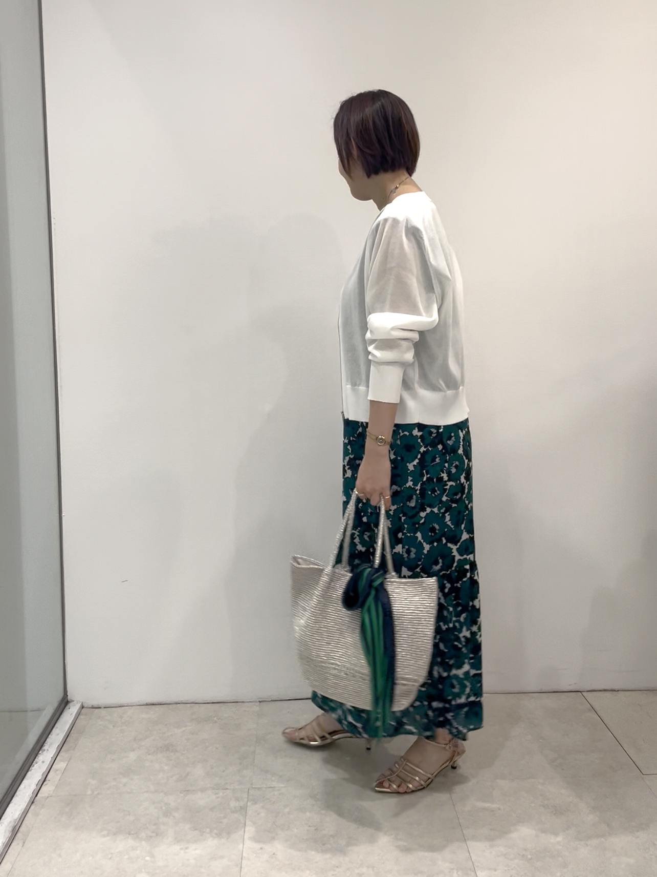 まどかさんの「UNTITLED｜【ステンレスチェーン】ティアーズネックレス」を使ったコーディネート