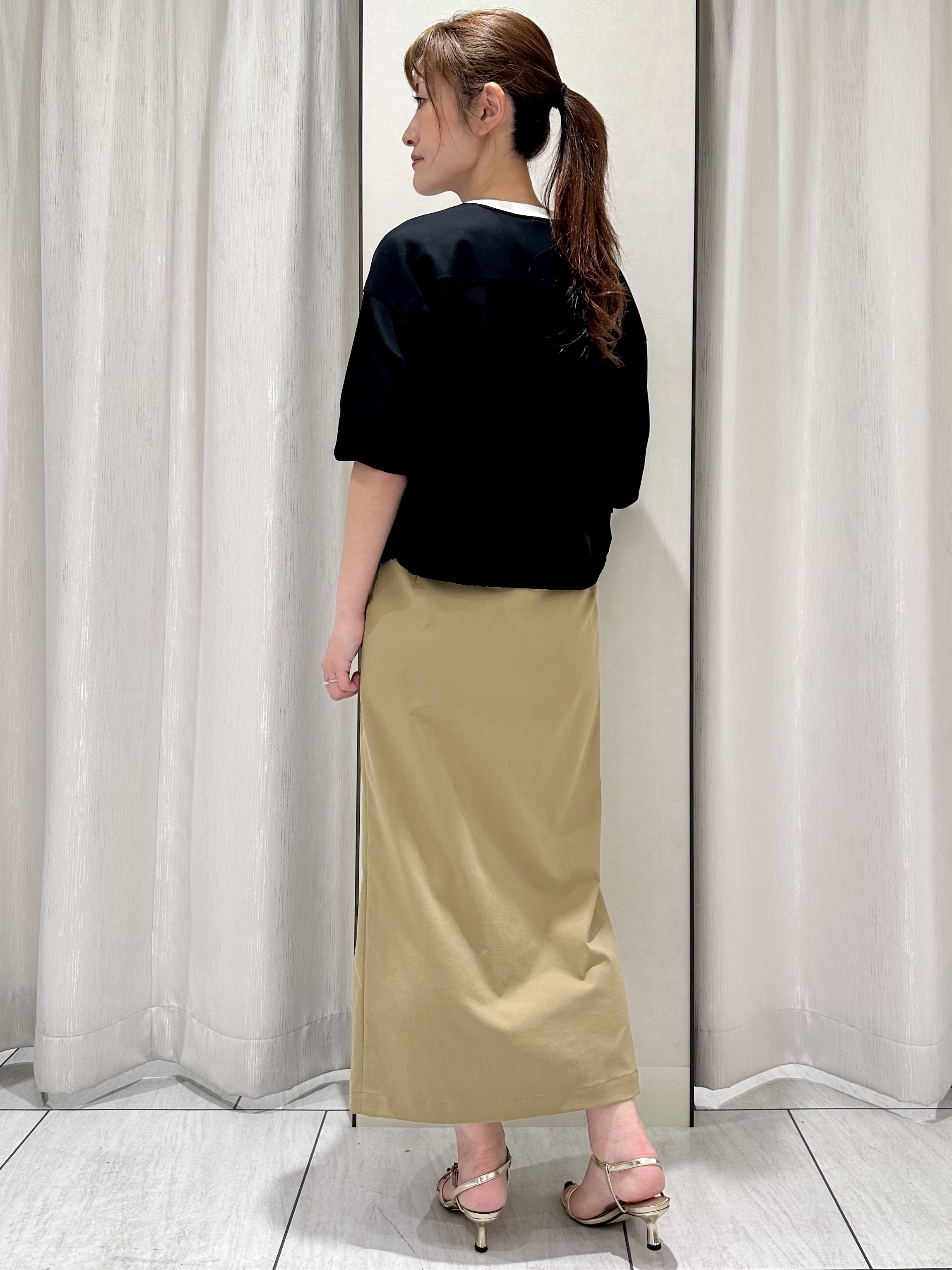 komiさんの「UNTITLED｜◆【洗える】シアーブルゾン」を使ったコーディネート