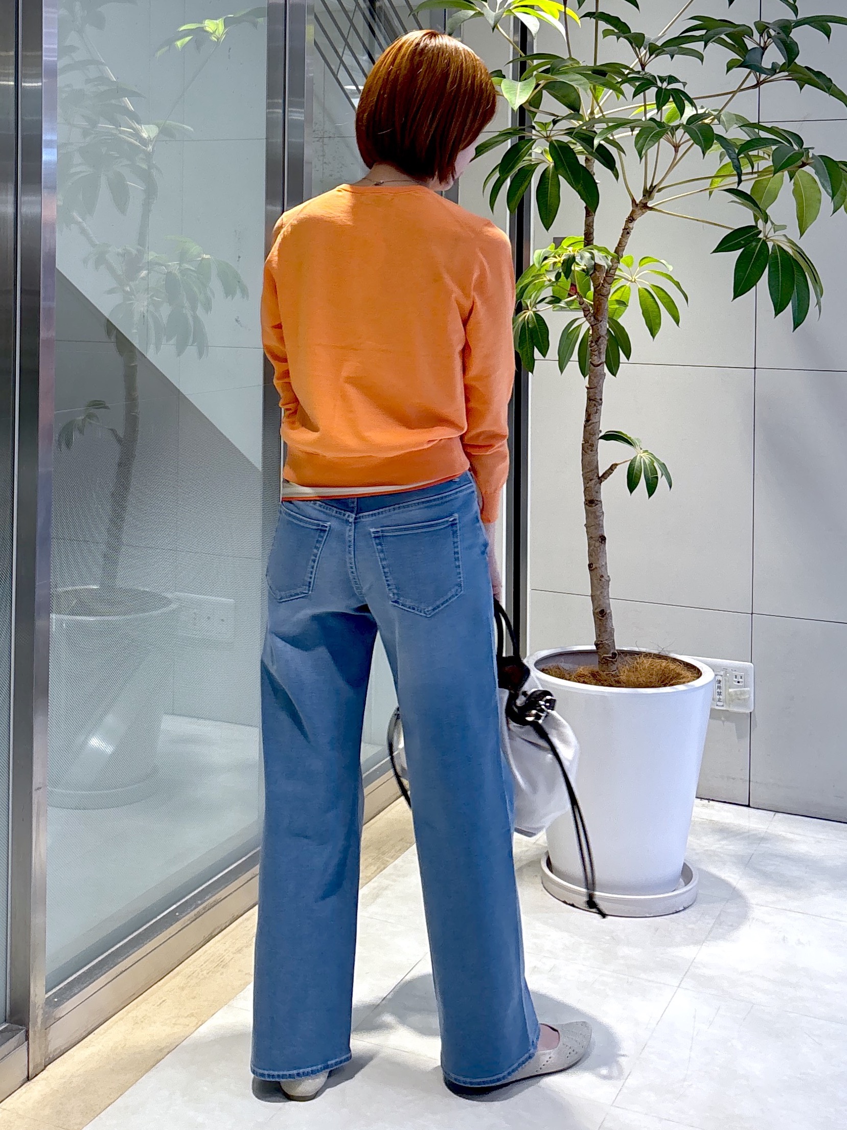 yukaさんの「UNTITLED｜◆【9色展開/アンサンブル可】コットンクルーネックカーディガン」を使ったコーディネート