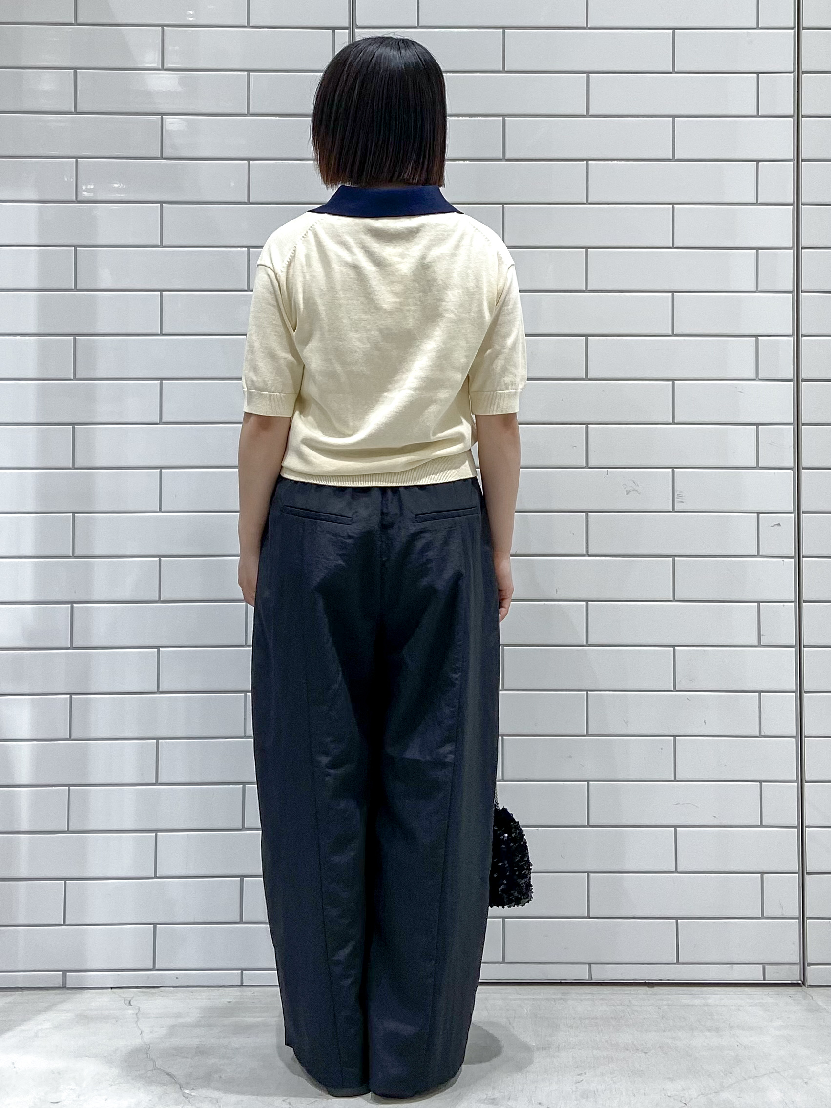 kimiさんの「OPAQUE.CLIP｜ビッグポロ衿ニット【洗濯機OK】」を使ったコーディネート
