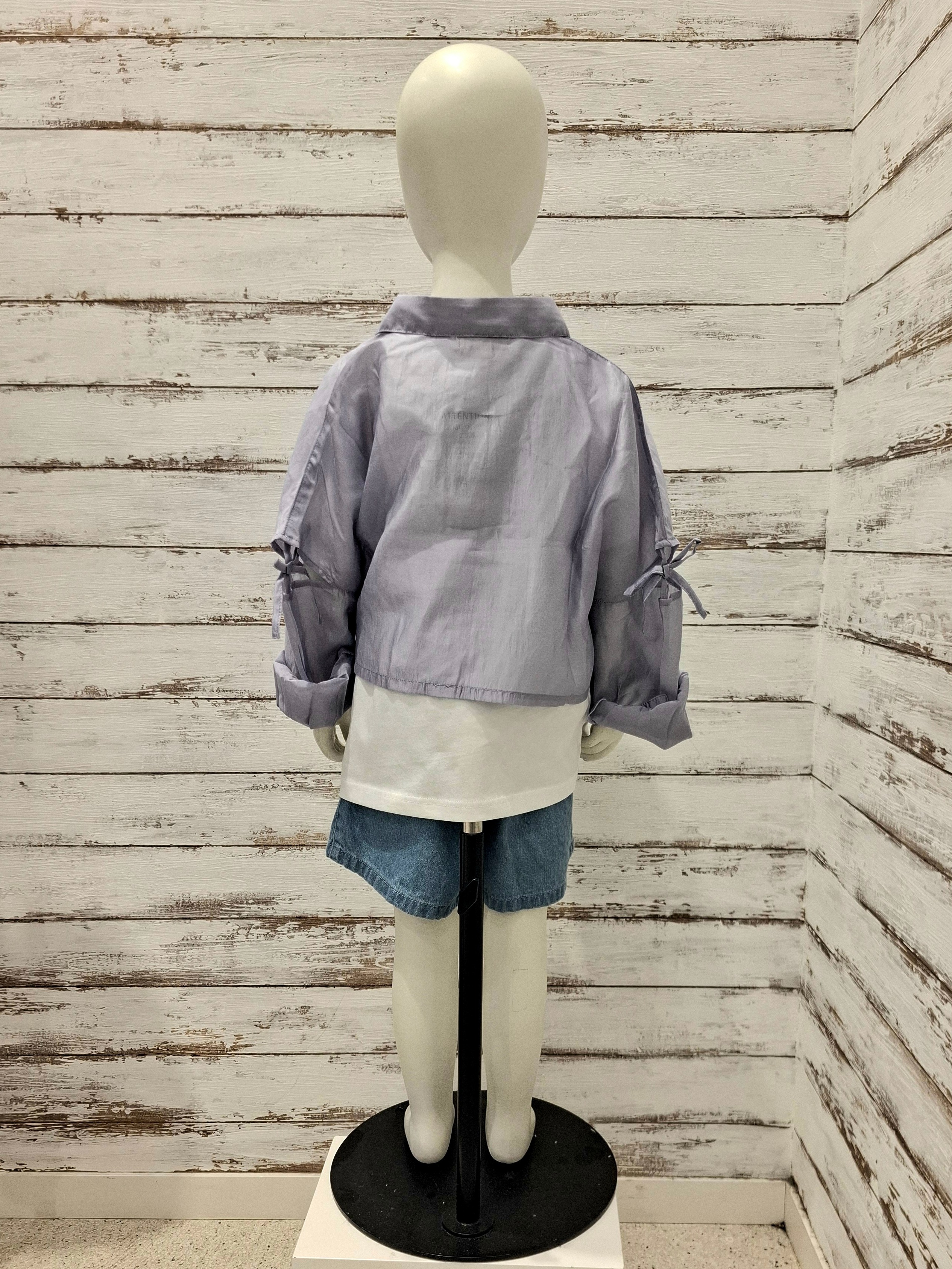 haruさんの「SHOO･LA･RUE｜【100-150cm】デニムスカパン」を使ったコーディネート
