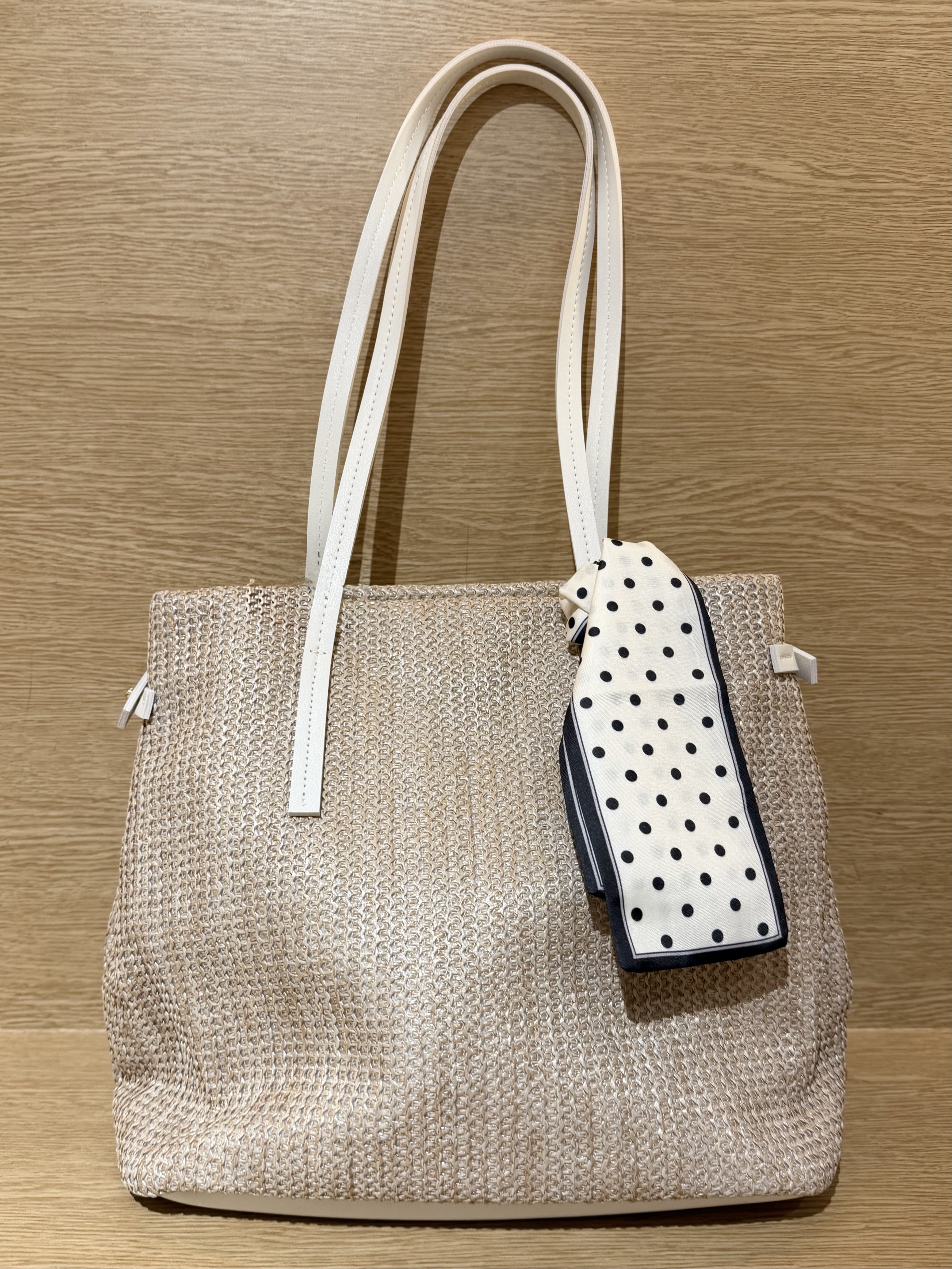 みーさんの「grove｜PPスカーフ付き2WAYトート」を使ったコーディネート