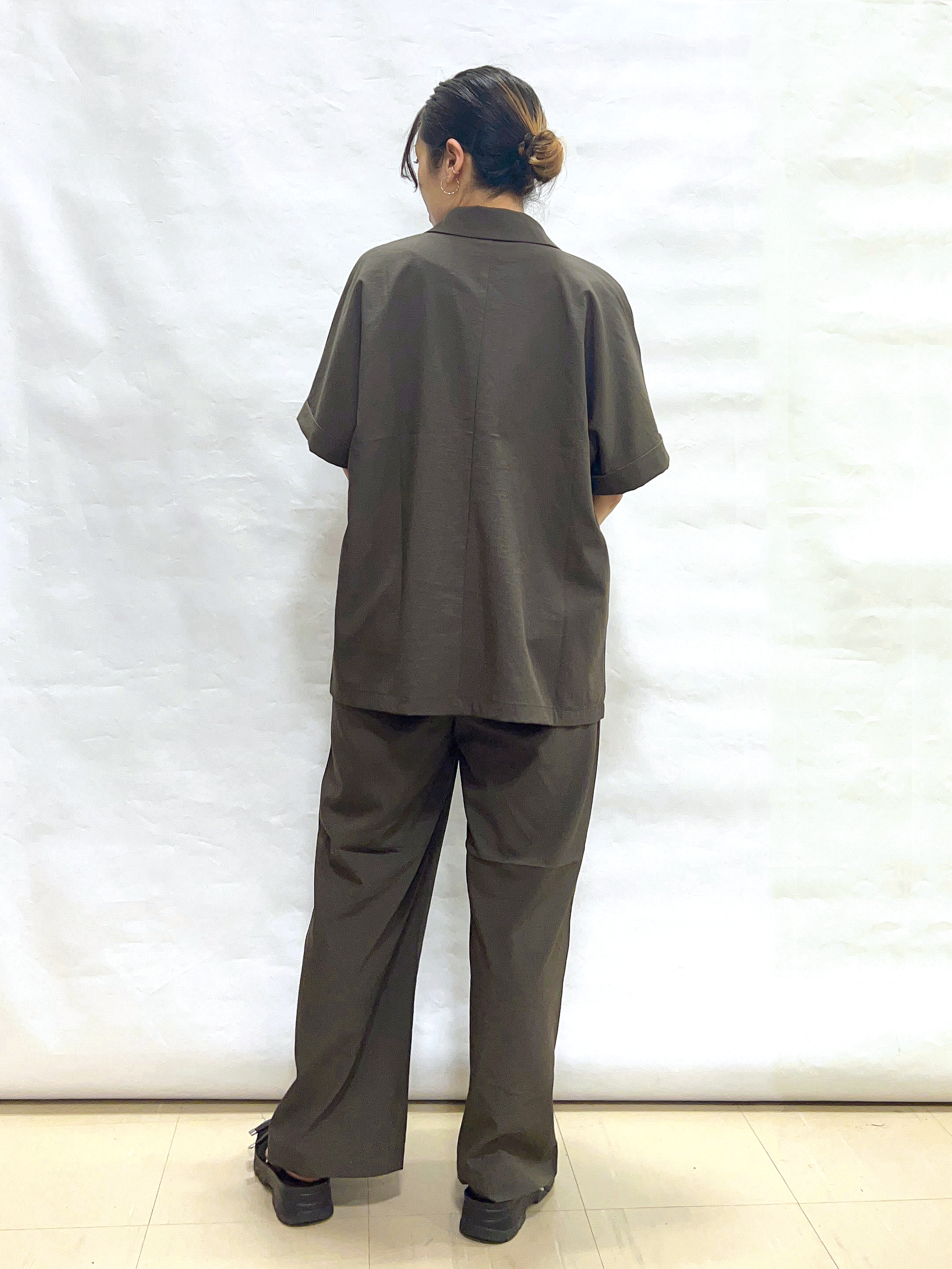 まっつんさんの「SHOO･LA･RUE｜【高レビュー/洗濯機可/セットアップ可】軽凛(かろりん) 半袖ジャケット」を使ったコーディネート