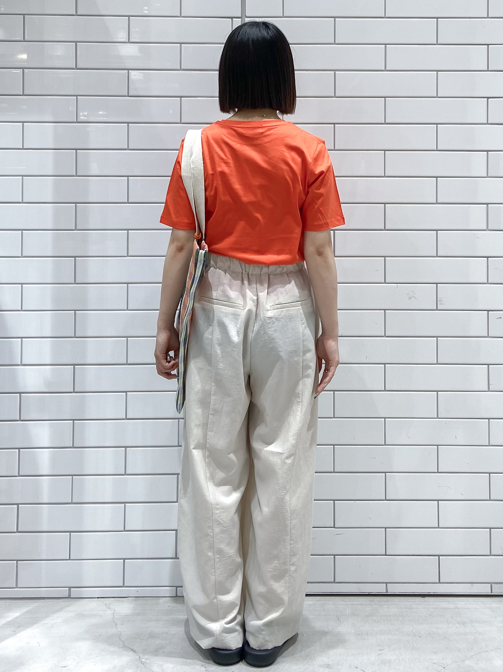 kimiさんの「OPAQUE.CLIP｜ベーシックTシャツ／オーガニックコットン混【洗濯機OK】」を使ったコーディネート