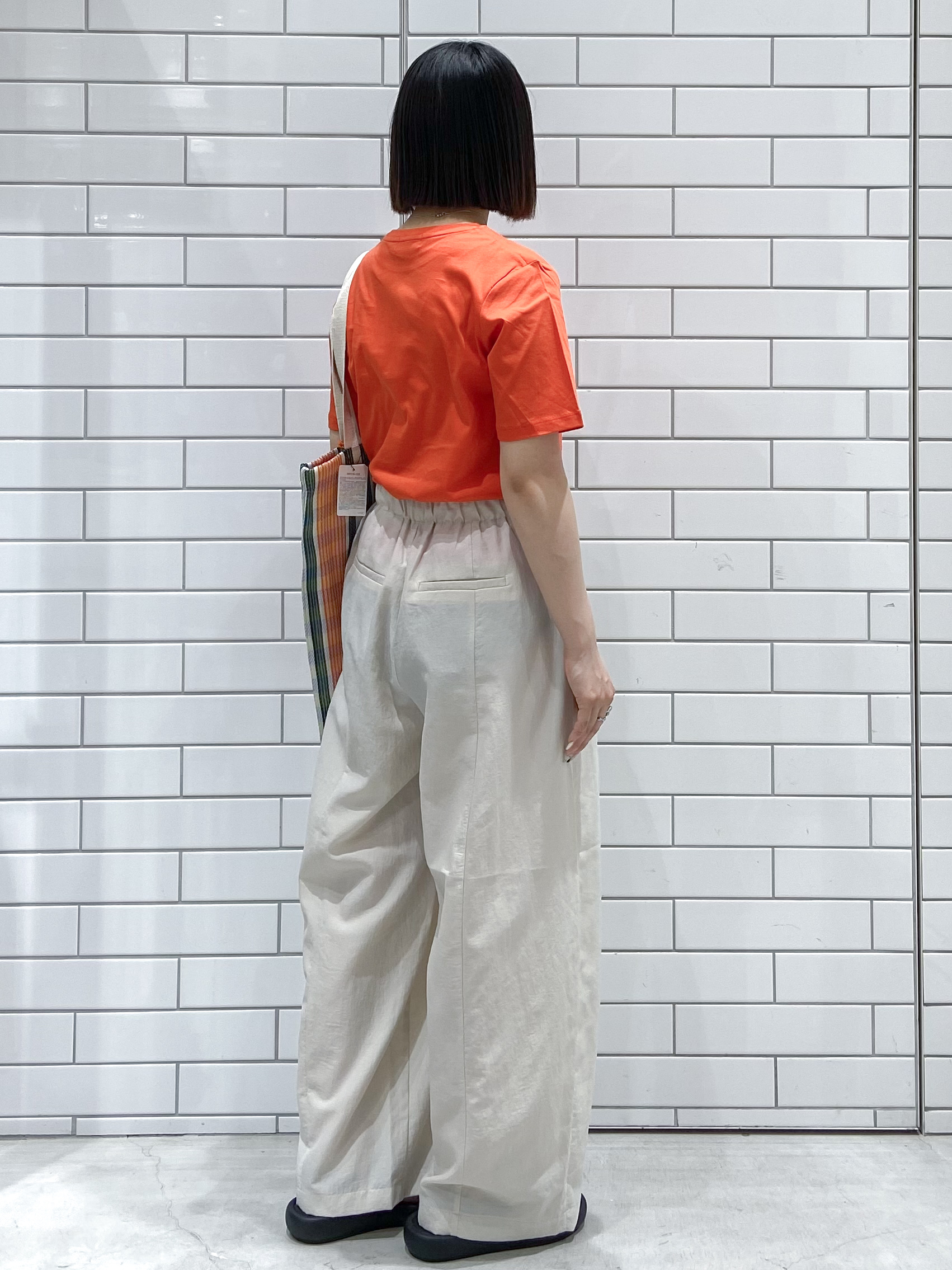 kimiさんの「OPAQUE.CLIP｜ベーシックTシャツ／オーガニックコットン混【洗濯機OK】」を使ったコーディネート
