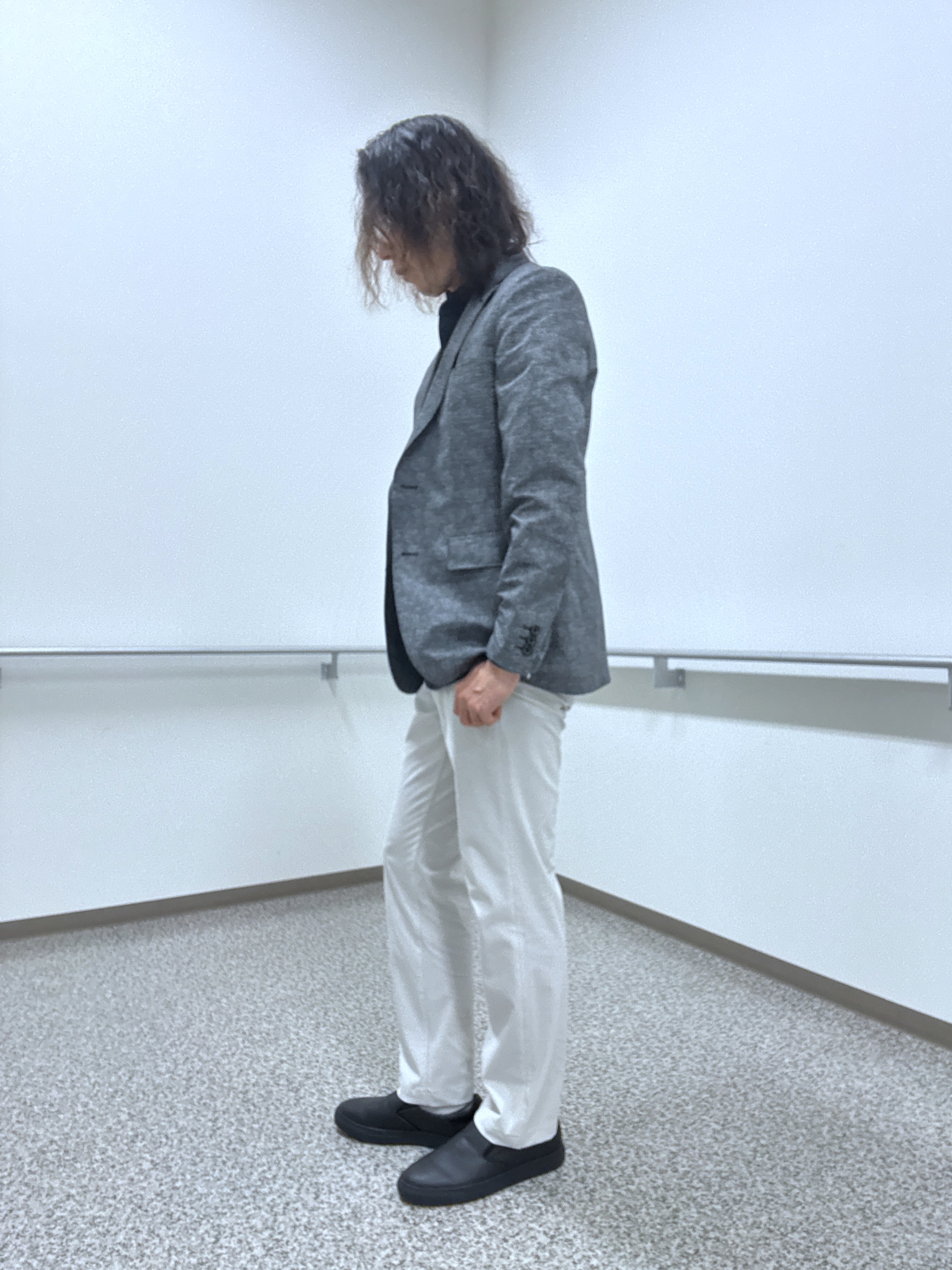 おーのさんの「TAKEO KIKUCHI｜【抗菌防臭】COOL DOTS（R）ドビープリント ジャケット」を使ったコーディネート