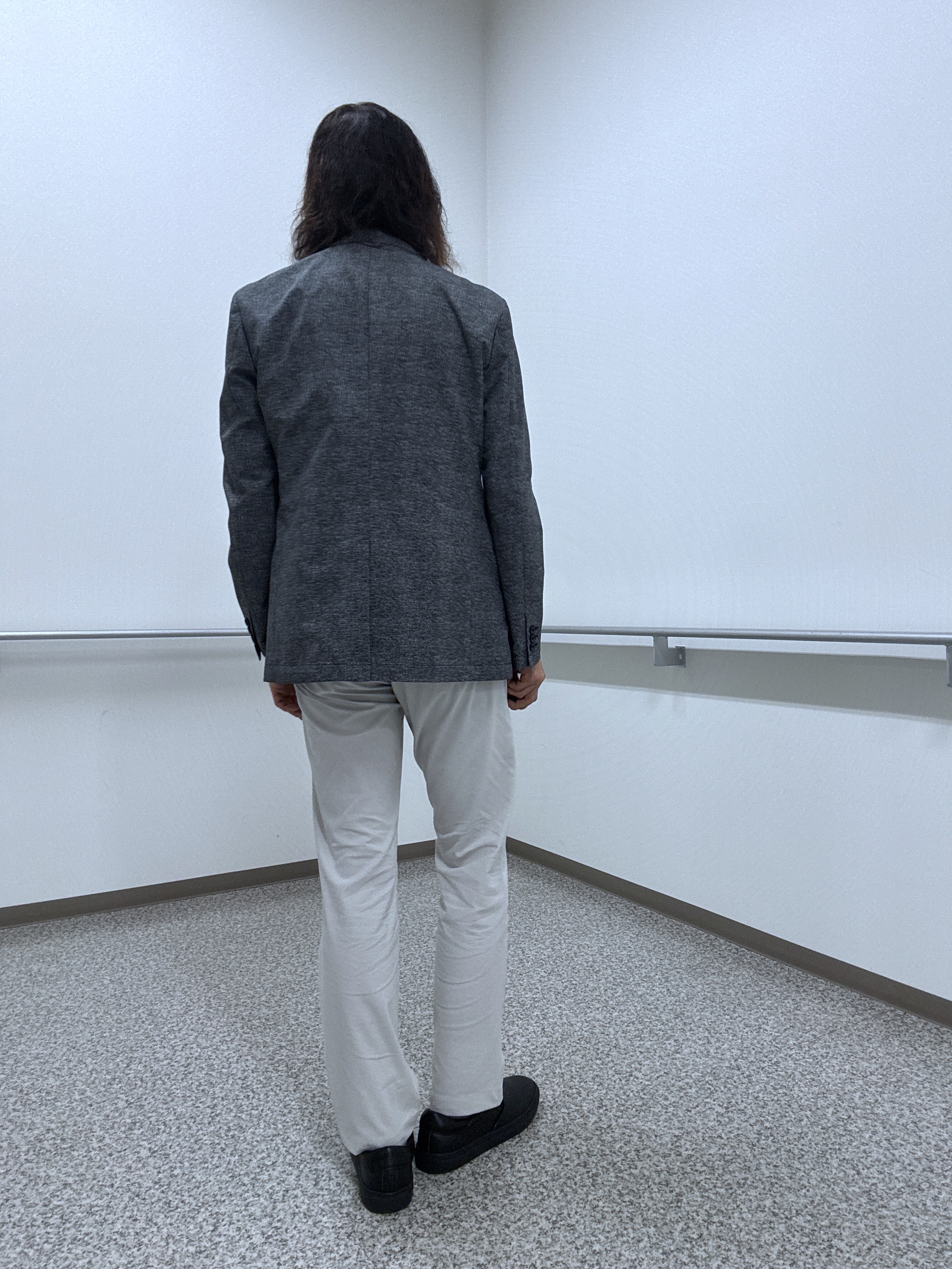 おーのさんの「TAKEO KIKUCHI｜【抗菌防臭】COOL DOTS（R）ドビープリント ジャケット」を使ったコーディネート