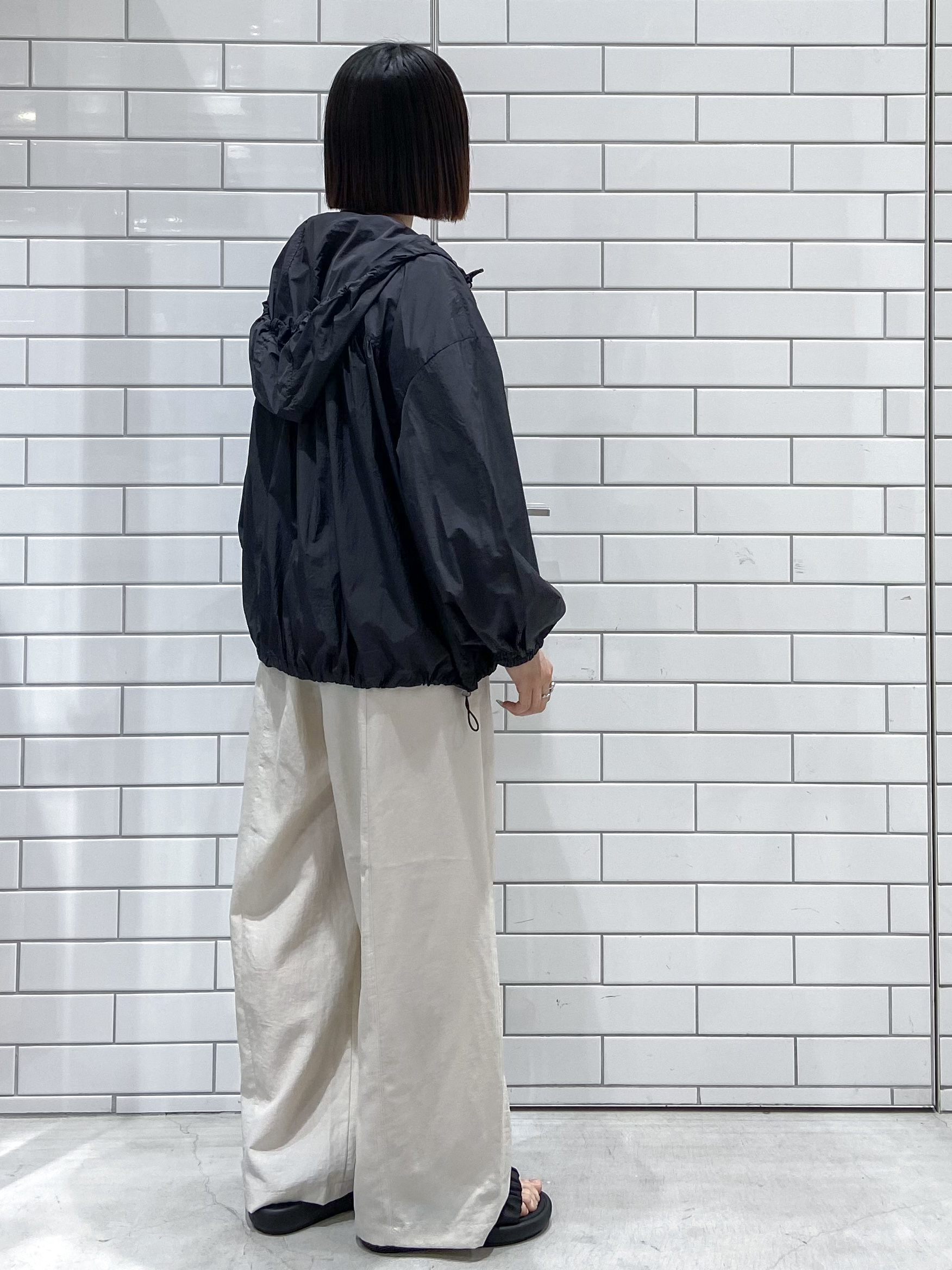 kimiさんの「OPAQUE.CLIP｜【UV／撥水】ライトフーディブルゾン《洗濯機OK》」を使ったコーディネート