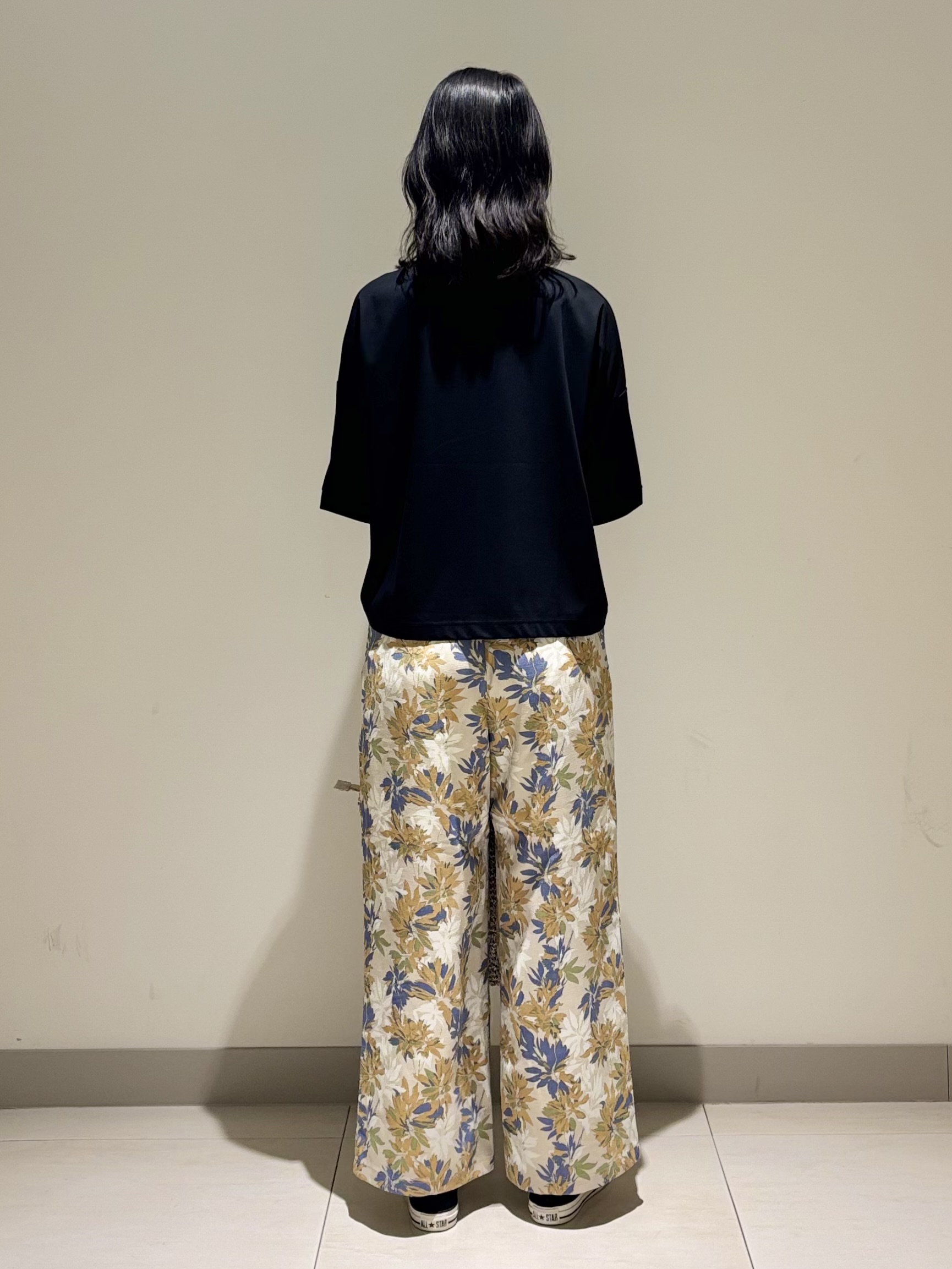 mayuさんの「Dessin｜【体型カバー】美光沢カットソーボクシーシルエット」を使ったコーディネート