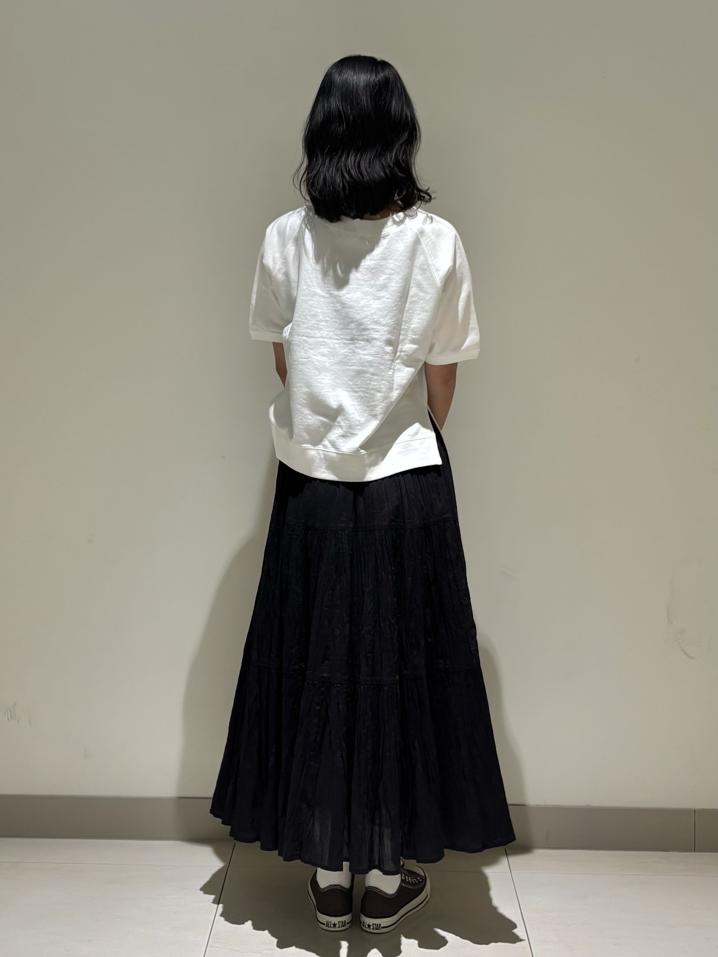 mayuさんの「Dessin｜【洗える】フロッキーロゴ裏毛プルオーバー」を使ったコーディネート