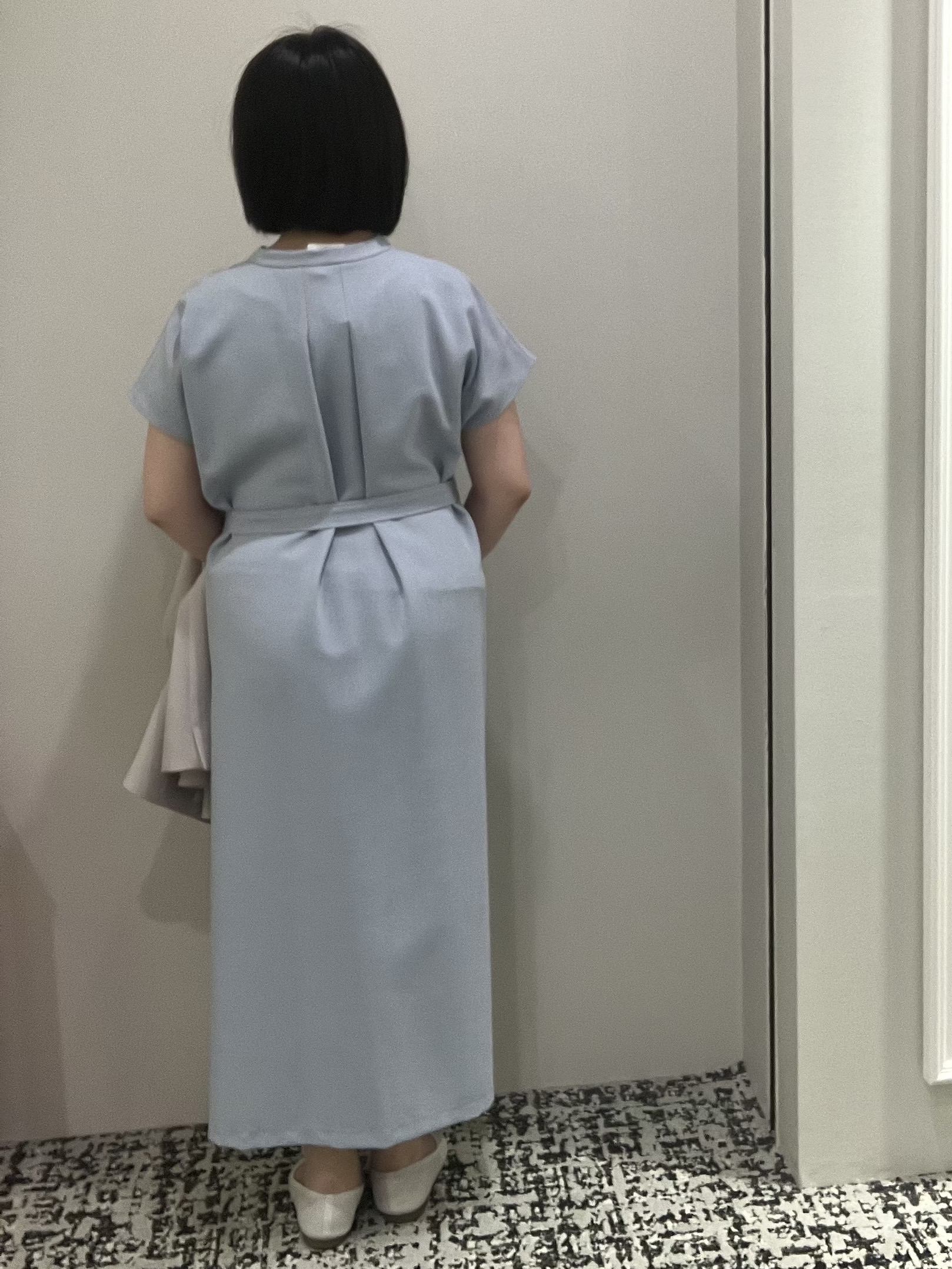 Mizukiさんの「UNTITLED｜【UV/接触冷感/遮熱/通気性】スラブバンドカラーワンピース」を使ったコーディネート