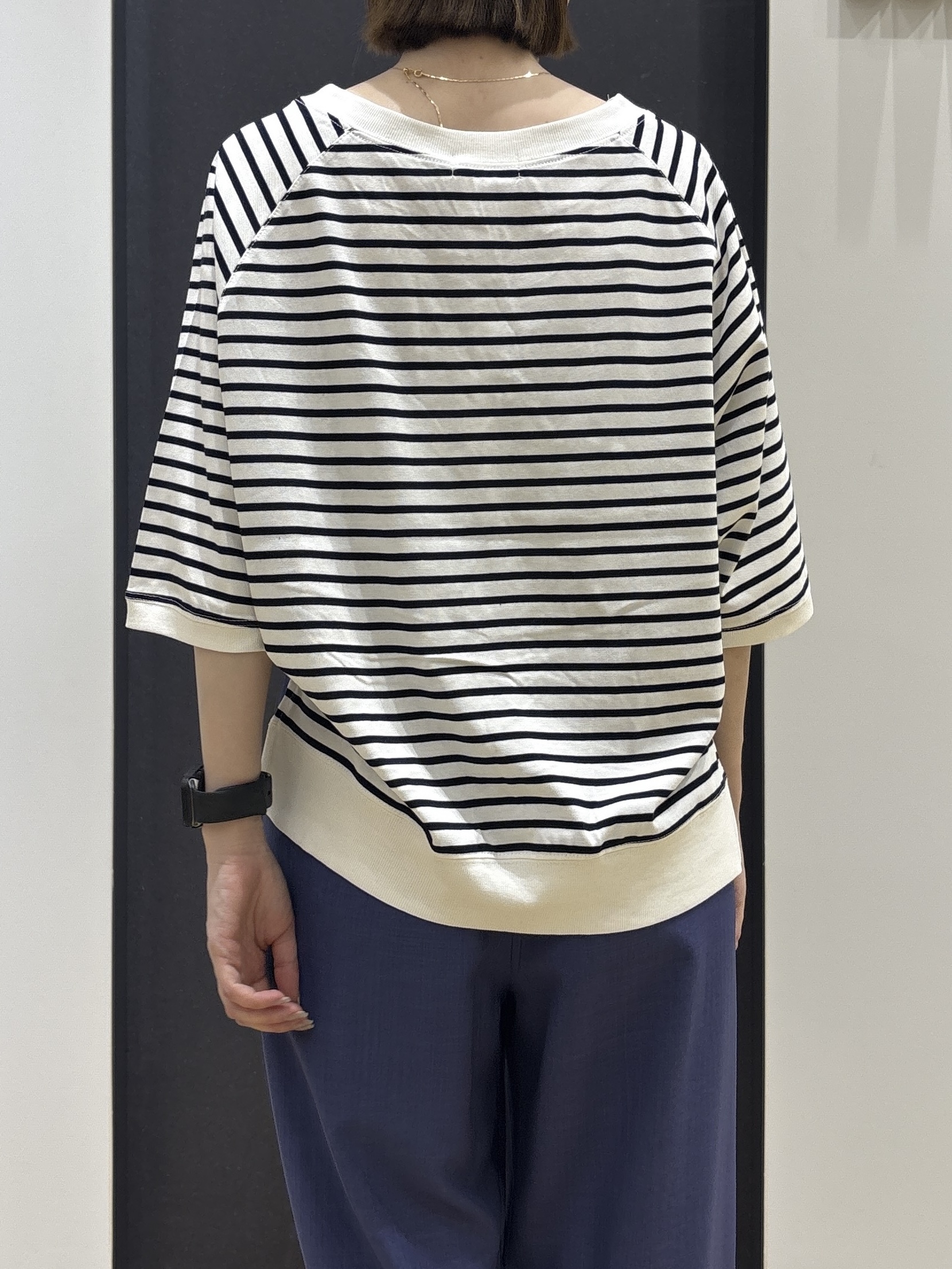 risaさんの「Dessin｜【UVカット/接触冷感】フォルムカットソー5分袖」を使ったコーディネート