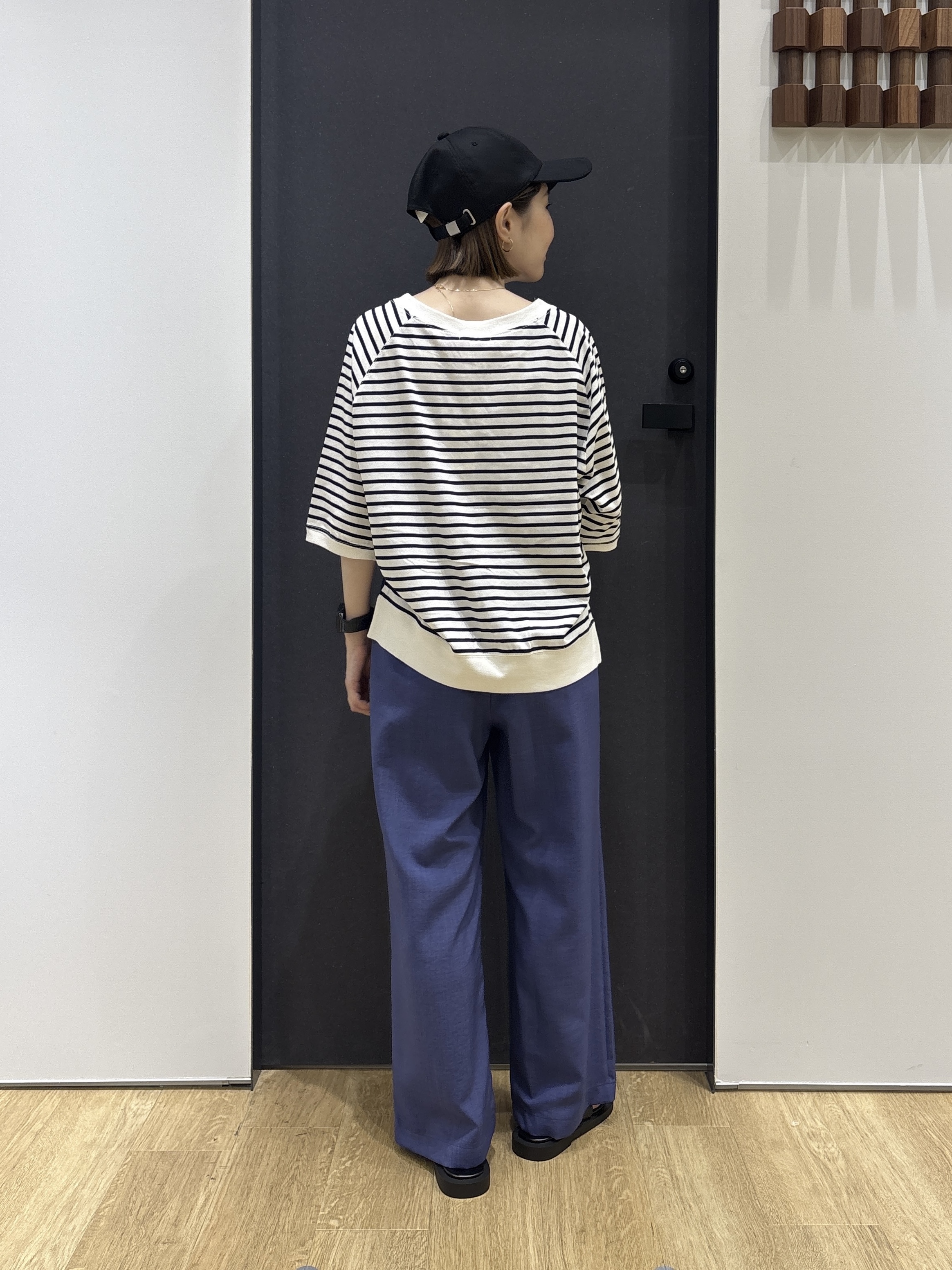risaさんの「Dessin｜【UVカット/接触冷感】フォルムカットソー5分袖」を使ったコーディネート