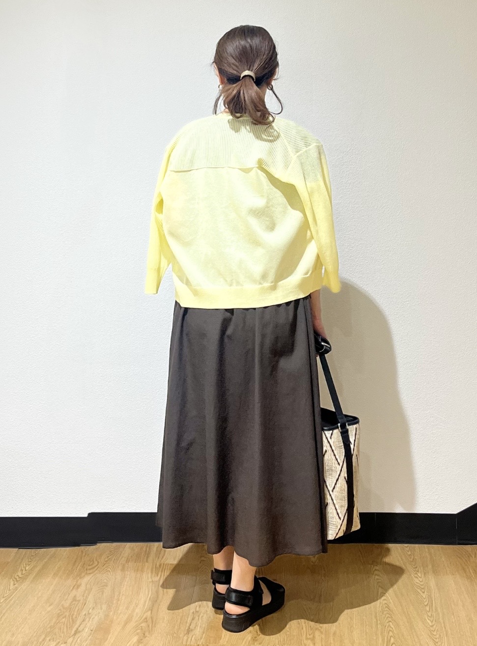 ayaさんの「Reflect｜【マシンウォッシャブル】フロントボタンワンピース」を使ったコーディネート