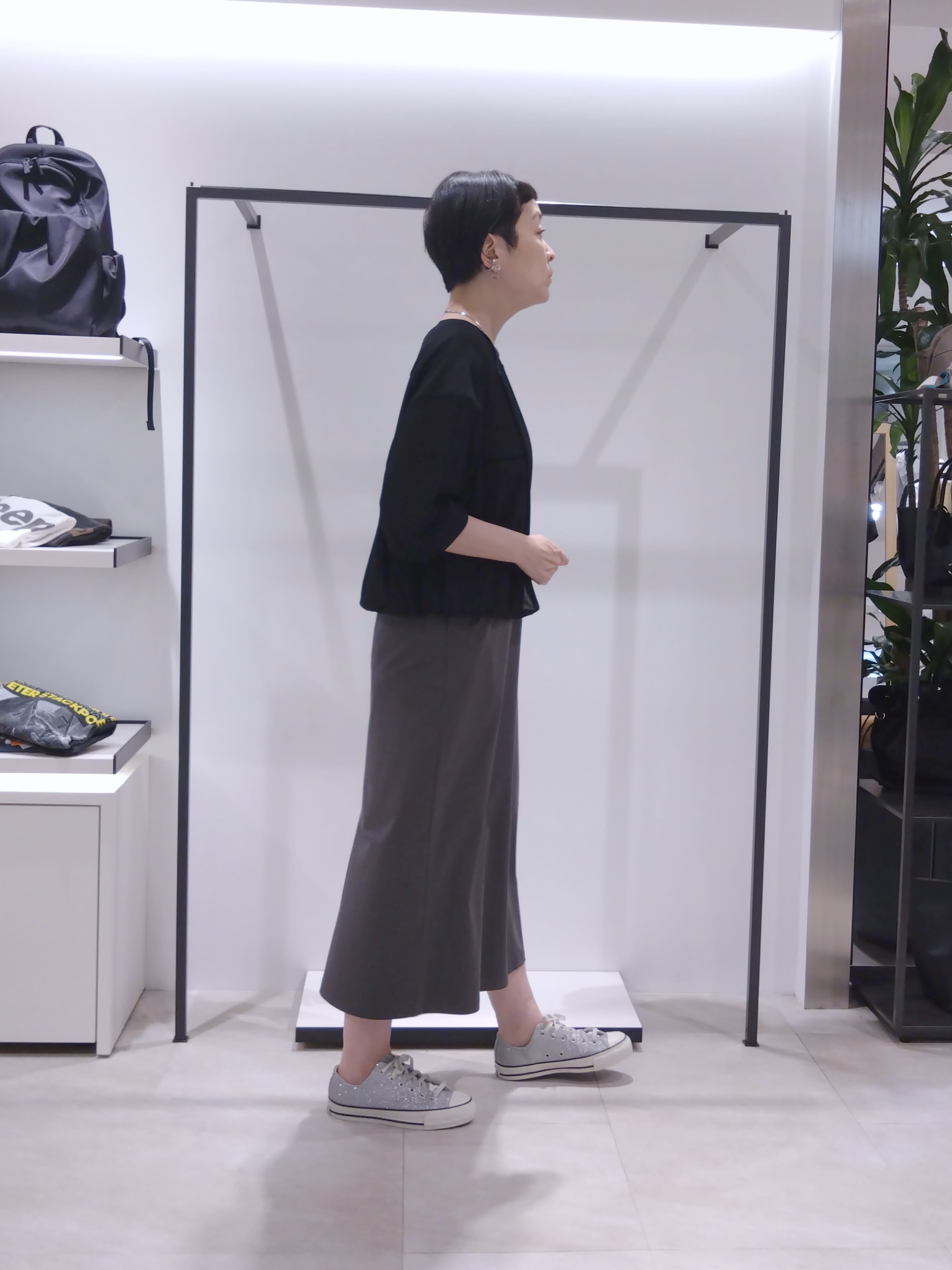 まちこさんの「UNTITLED｜◆【洗える】シアーブルゾン」を使ったコーディネート