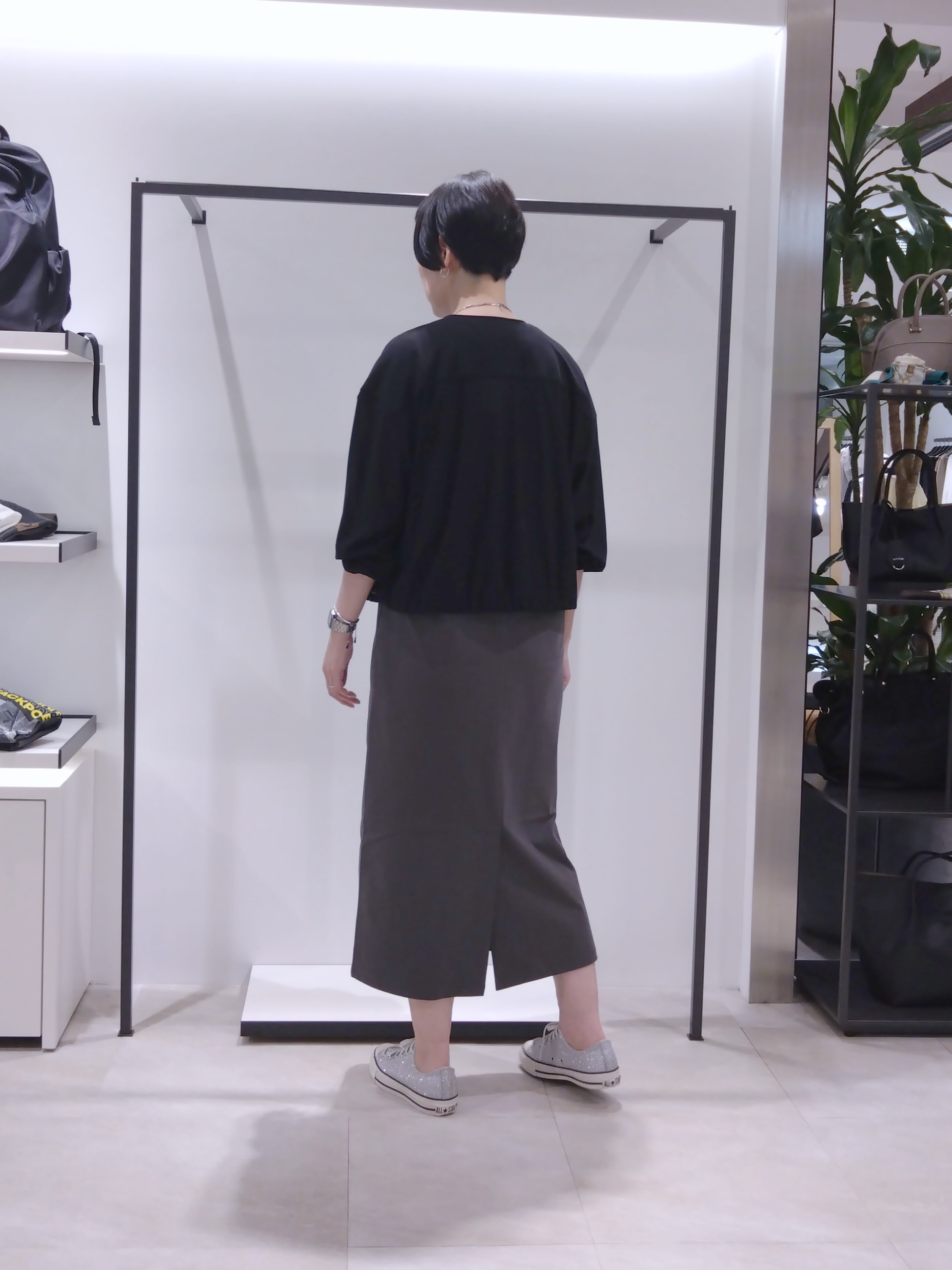 まちこさんの「UNTITLED｜◆【洗える】シアーブルゾン」を使ったコーディネート