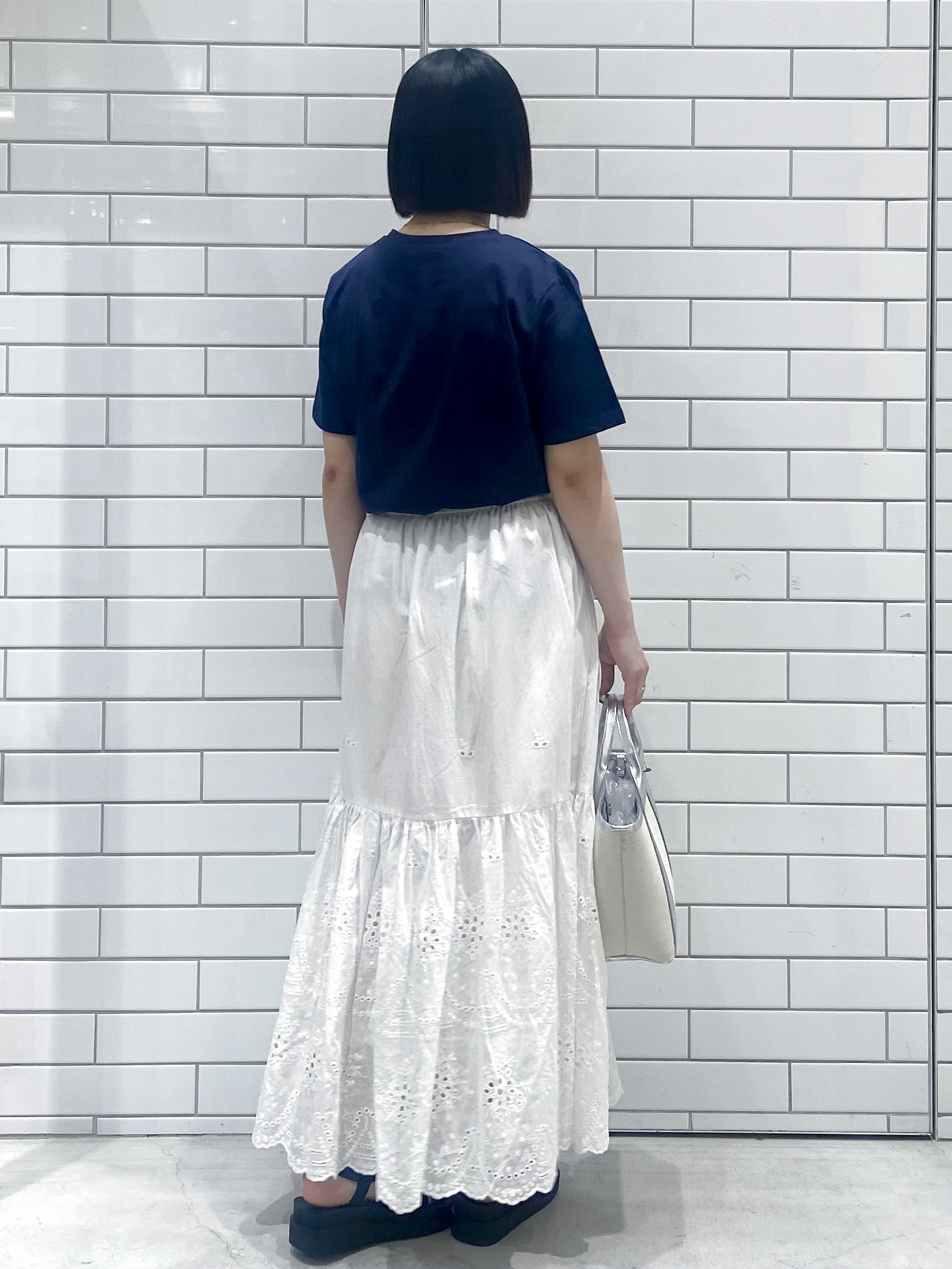 kimiさんの「OPAQUE.CLIP｜アソートロゴTシャツ【洗濯機OK】」を使ったコーディネート