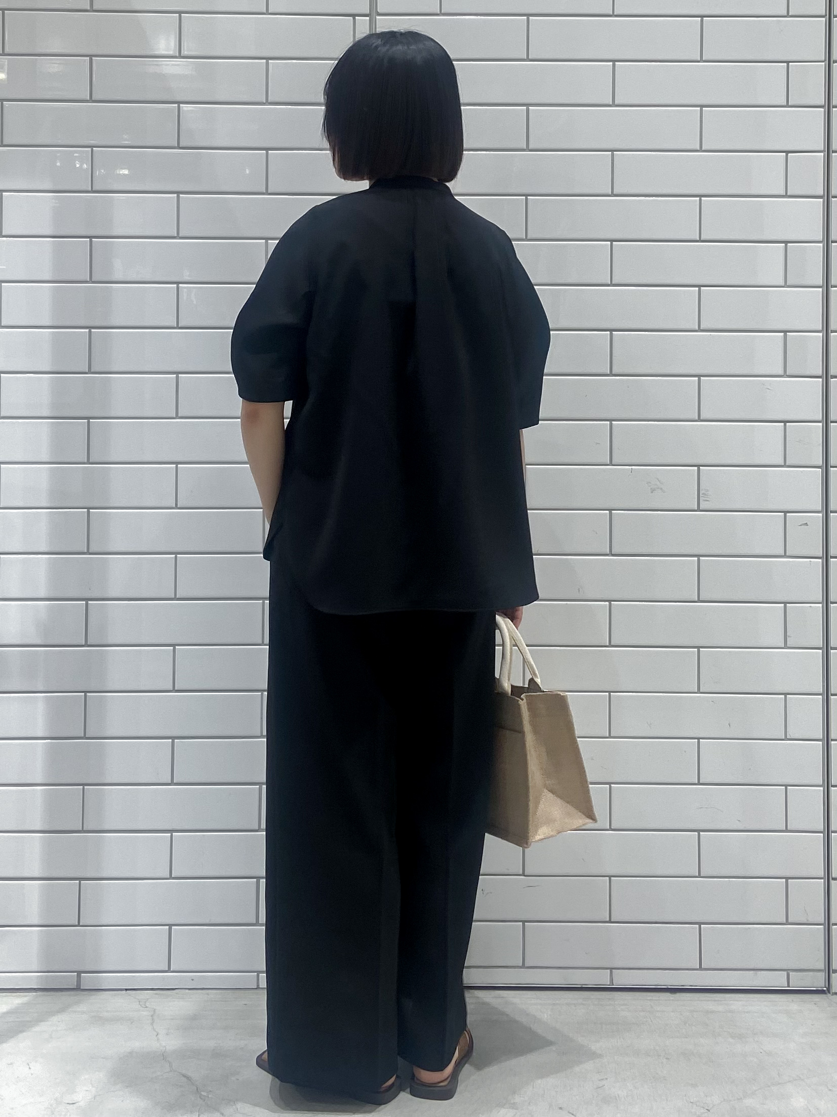 kimiさんの「OPAQUE.CLIP｜【ストレッチ／防シワ／洗濯機OK】タックスリーブブラウス《SS～LL／6col／セットアップ可》」を使ったコーディネート