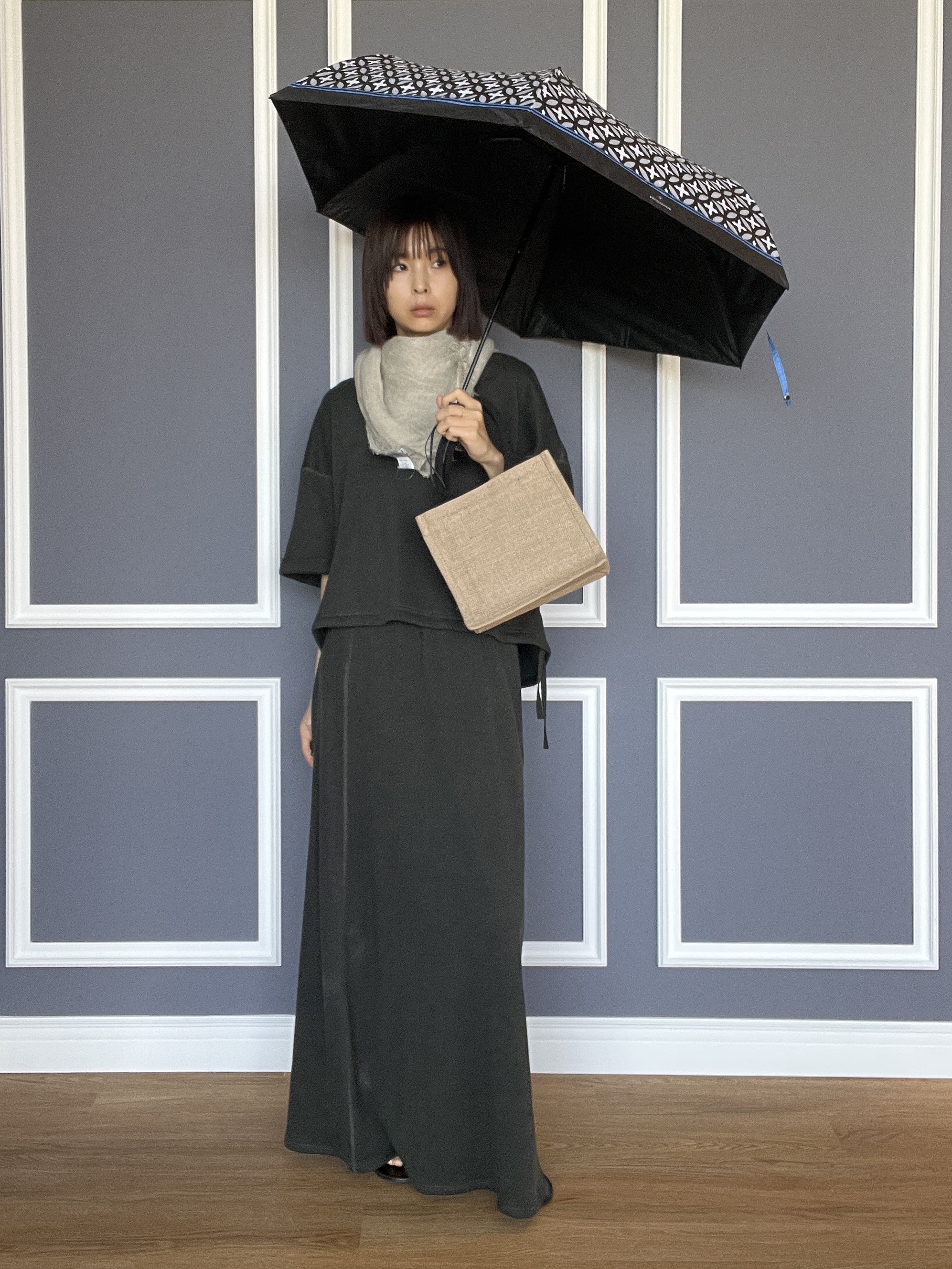 misaさんの「DRESSTERIOR｜【ウォッシャブル/セットアップ可】ウォッシャブルリネンウラケスカート」を使ったコーディネート