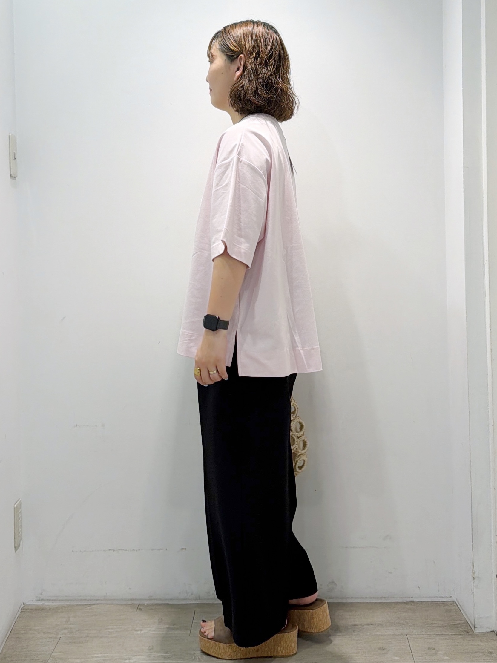 sumicaさんの「OPAQUE.CLIP｜【接触冷感】リラクシーカットソー《洗濯機OK》」を使ったコーディネート
