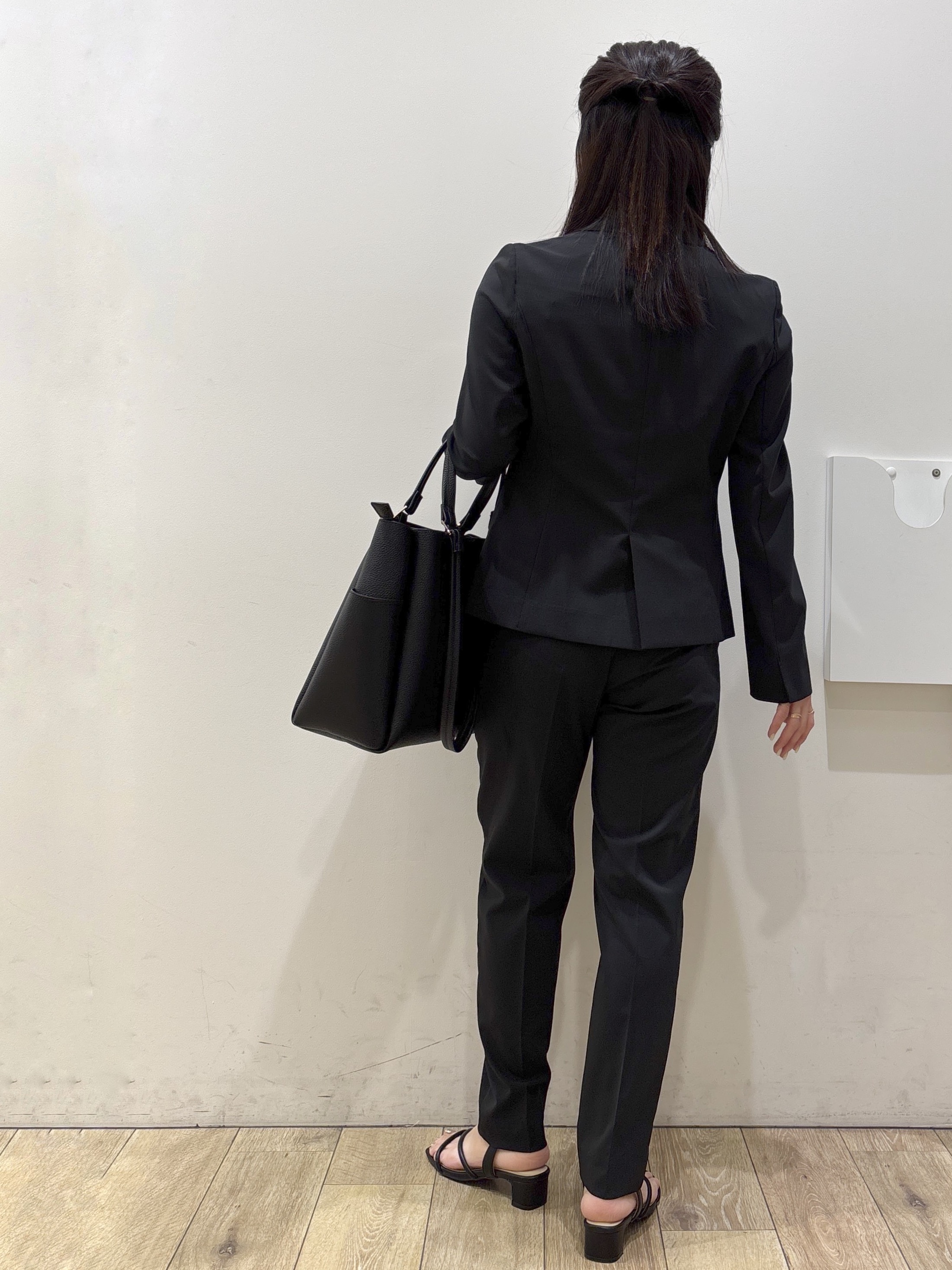 mameさんの「index｜【接触冷感／吸水速乾】セットアップ対応ストレッチテーラードジャケット《イージーアイロン／洗濯機OK／」を使ったコーディネート