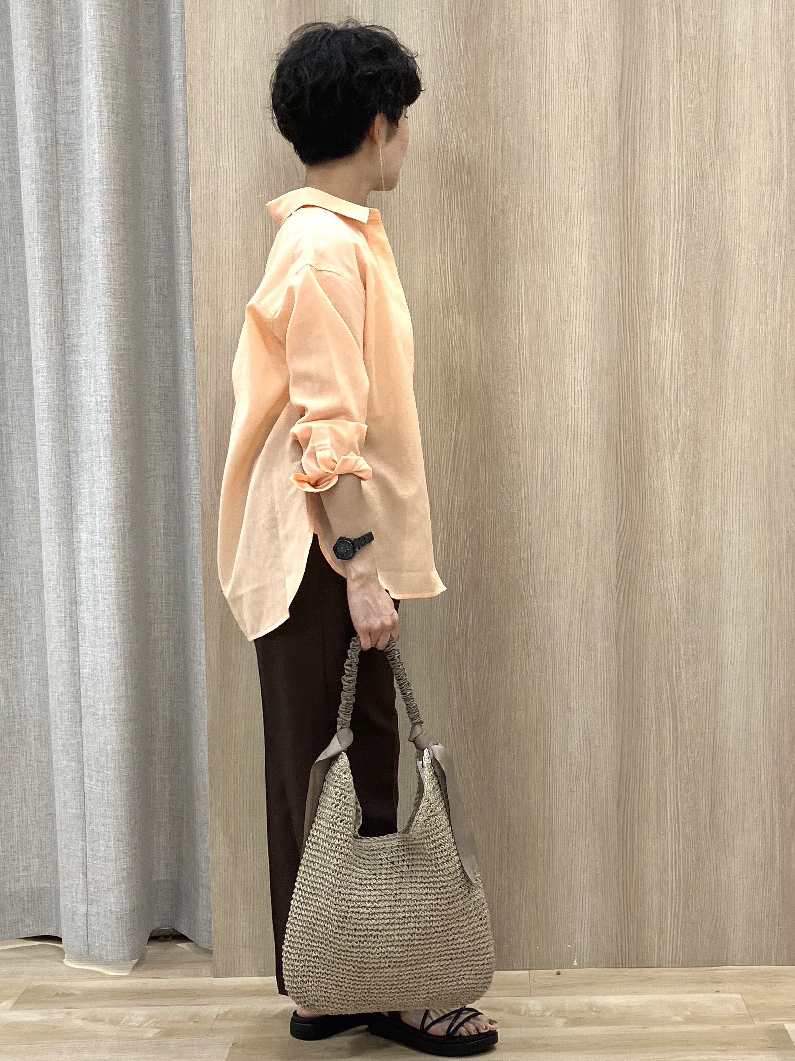 Keiさんの「grove｜リブラメニットタンク」を使ったコーディネート