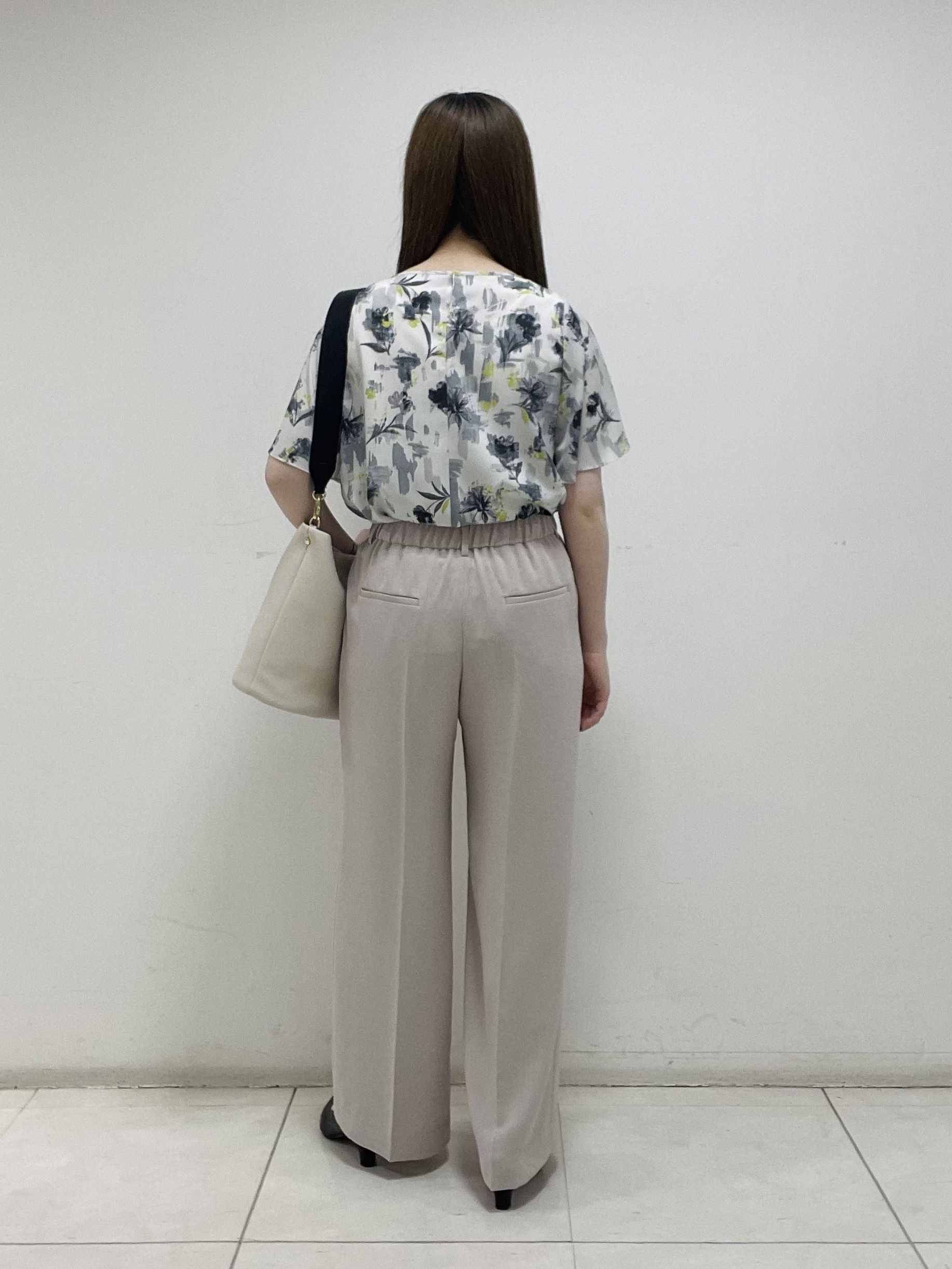 mさんの「INDIVI｜【洗える／メッシュ素材／SETUP可能】半袖シアージャケット」を使ったコーディネート