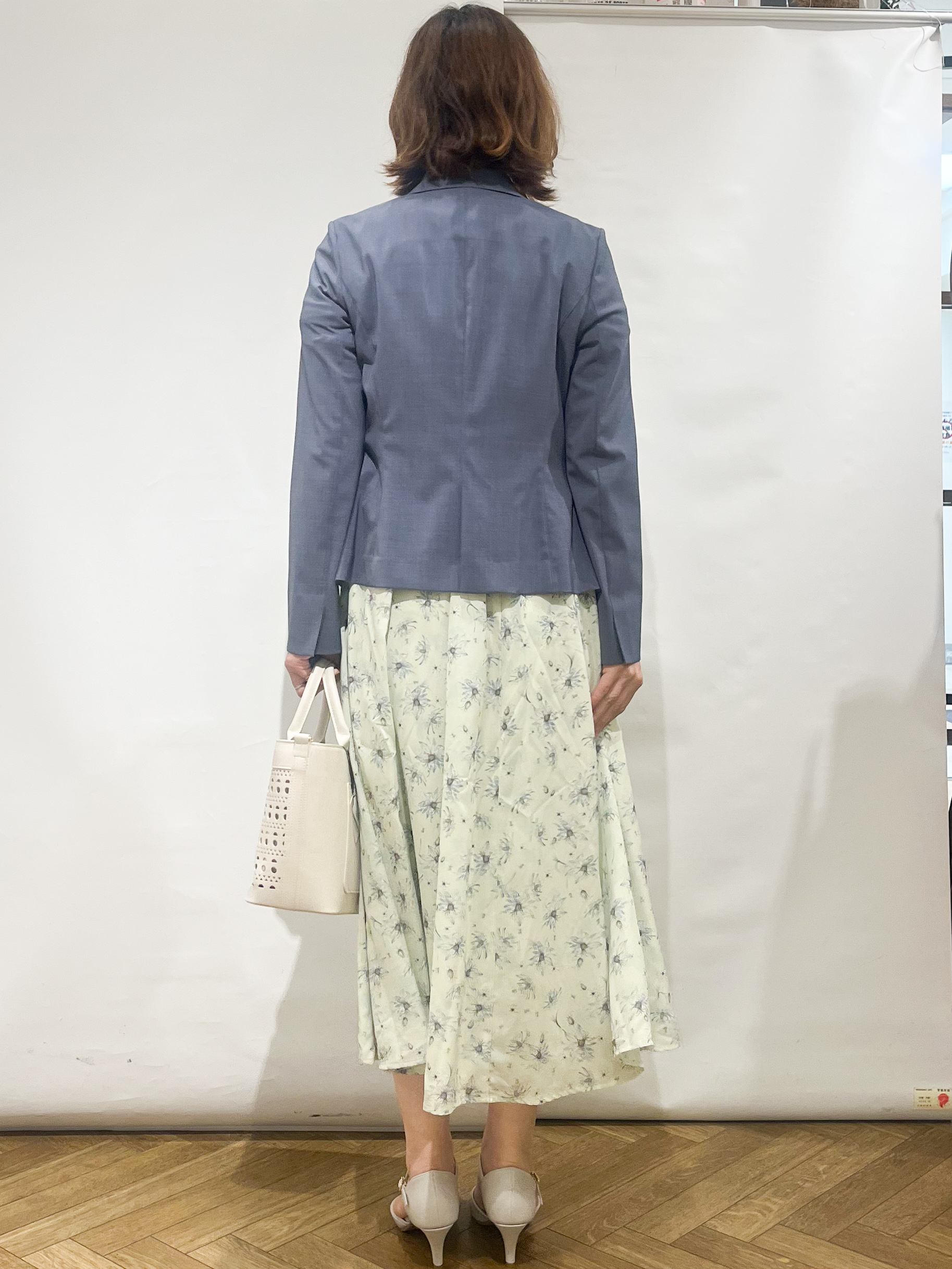 fumiさんの「index｜【接触冷感／吸水速乾】セットアップ対応ストレッチテーラードジャケット《イージーアイロン／洗濯機OK／」を使ったコーディネート