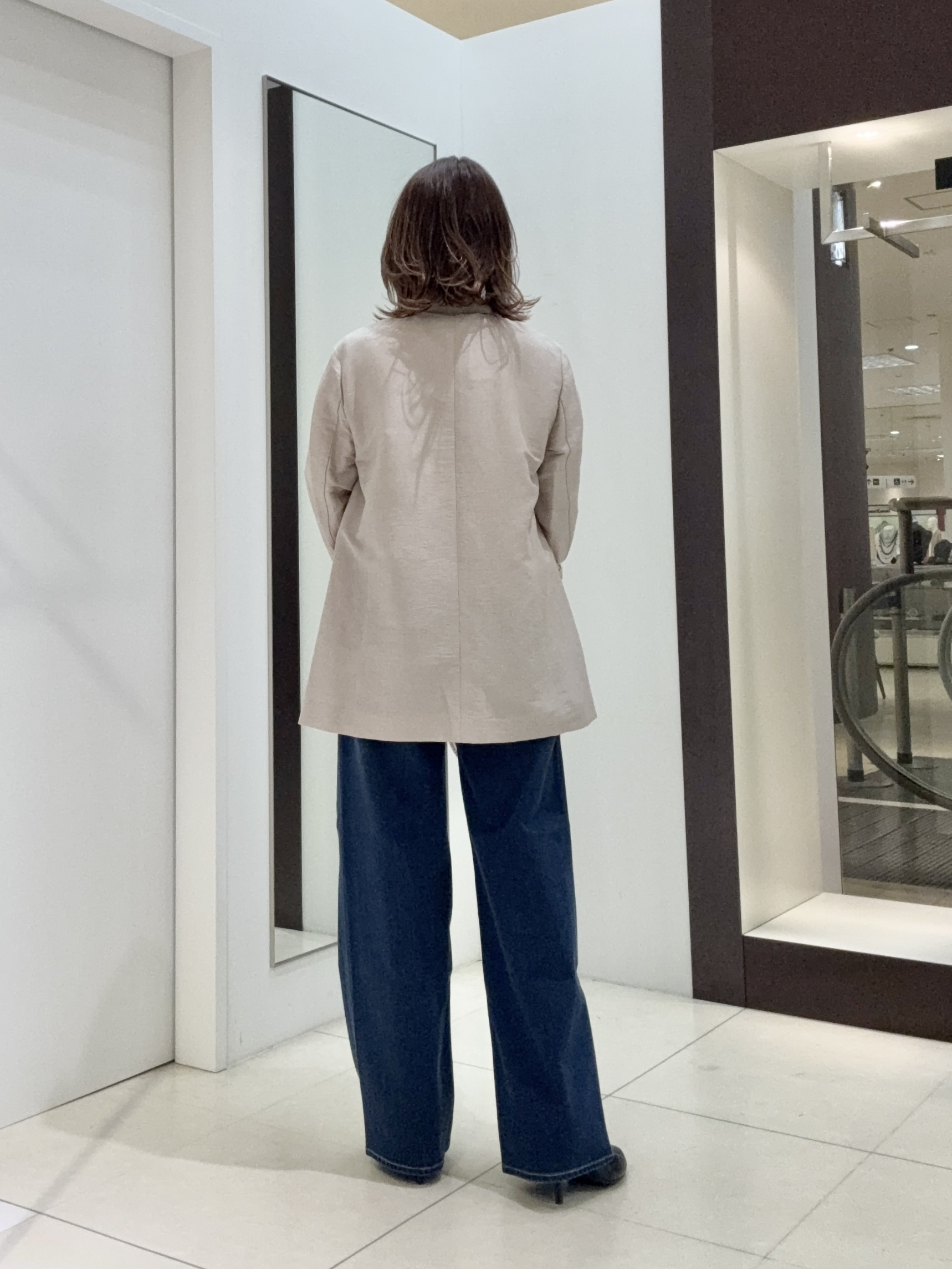 tomoさんの「UNTITLED｜コットンロゴTシャツ」を使ったコーディネート