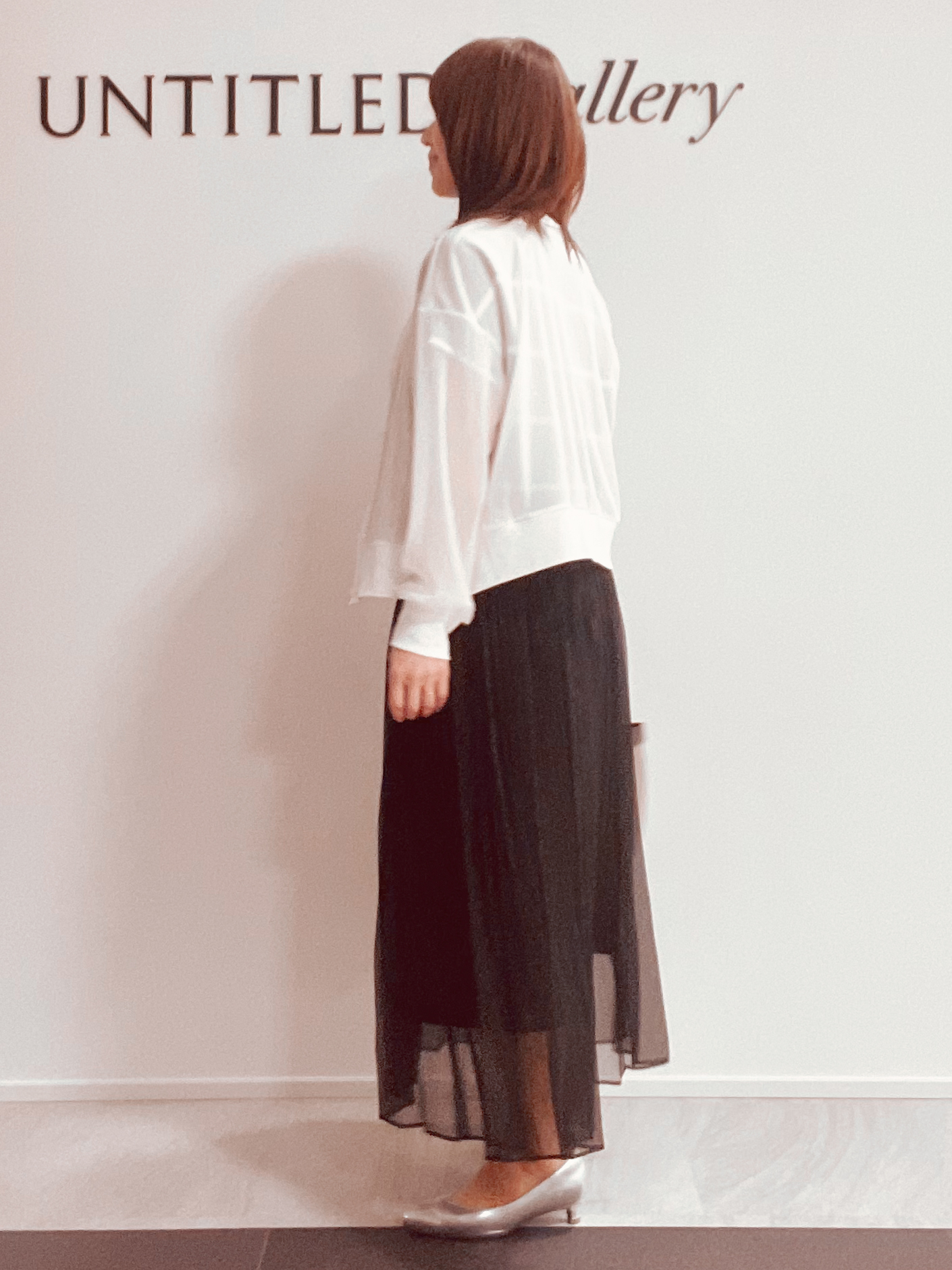 めいさんの「UNTITLED｜【7色展開/ゆったり/ショート丈】シアートリコットカーディガン」を使ったコーディネート