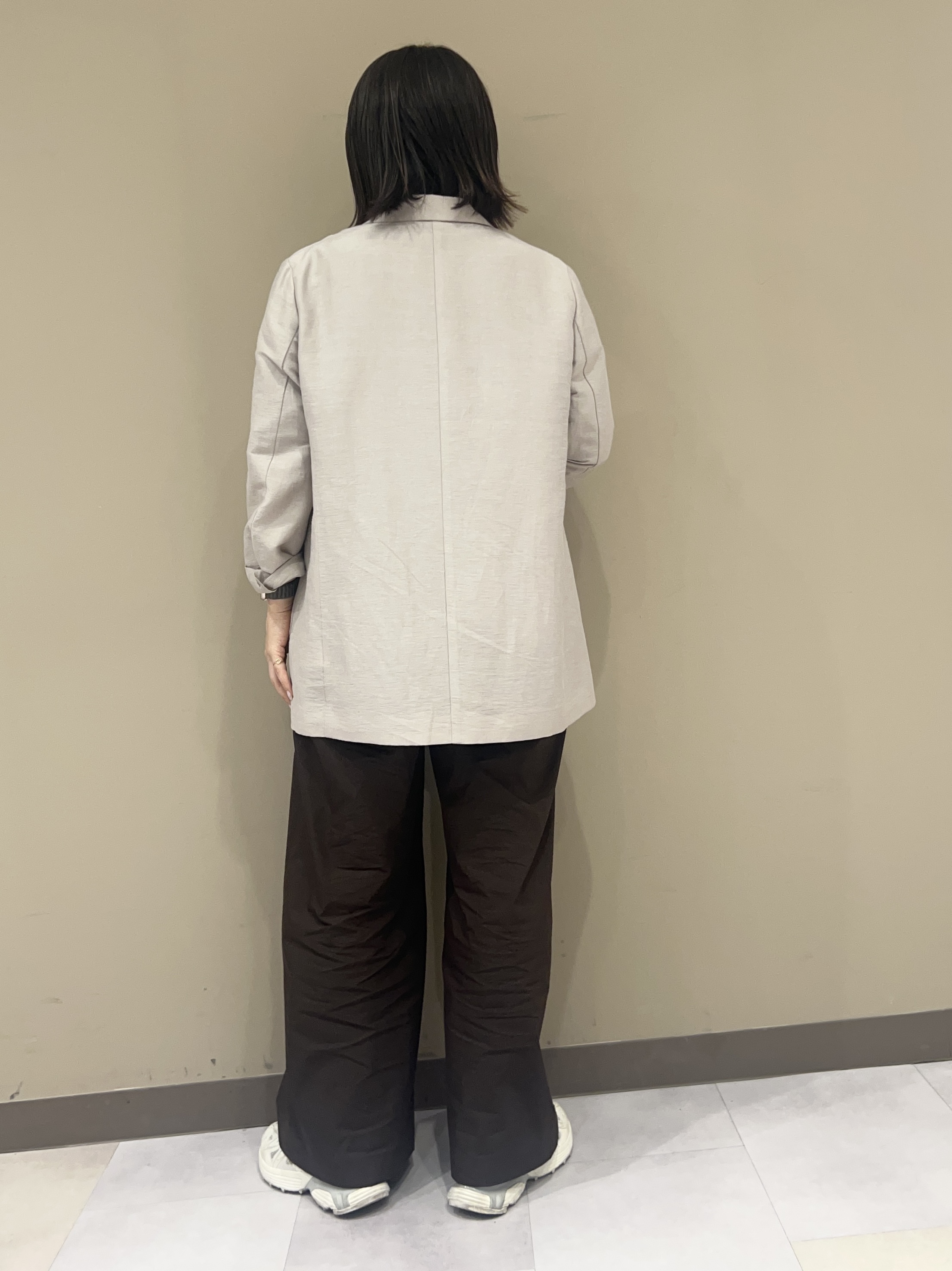 fukuさんの「UNTITLED｜◆【程よいシアー感/洗える】エアリーバイオジャケット」を使ったコーディネート
