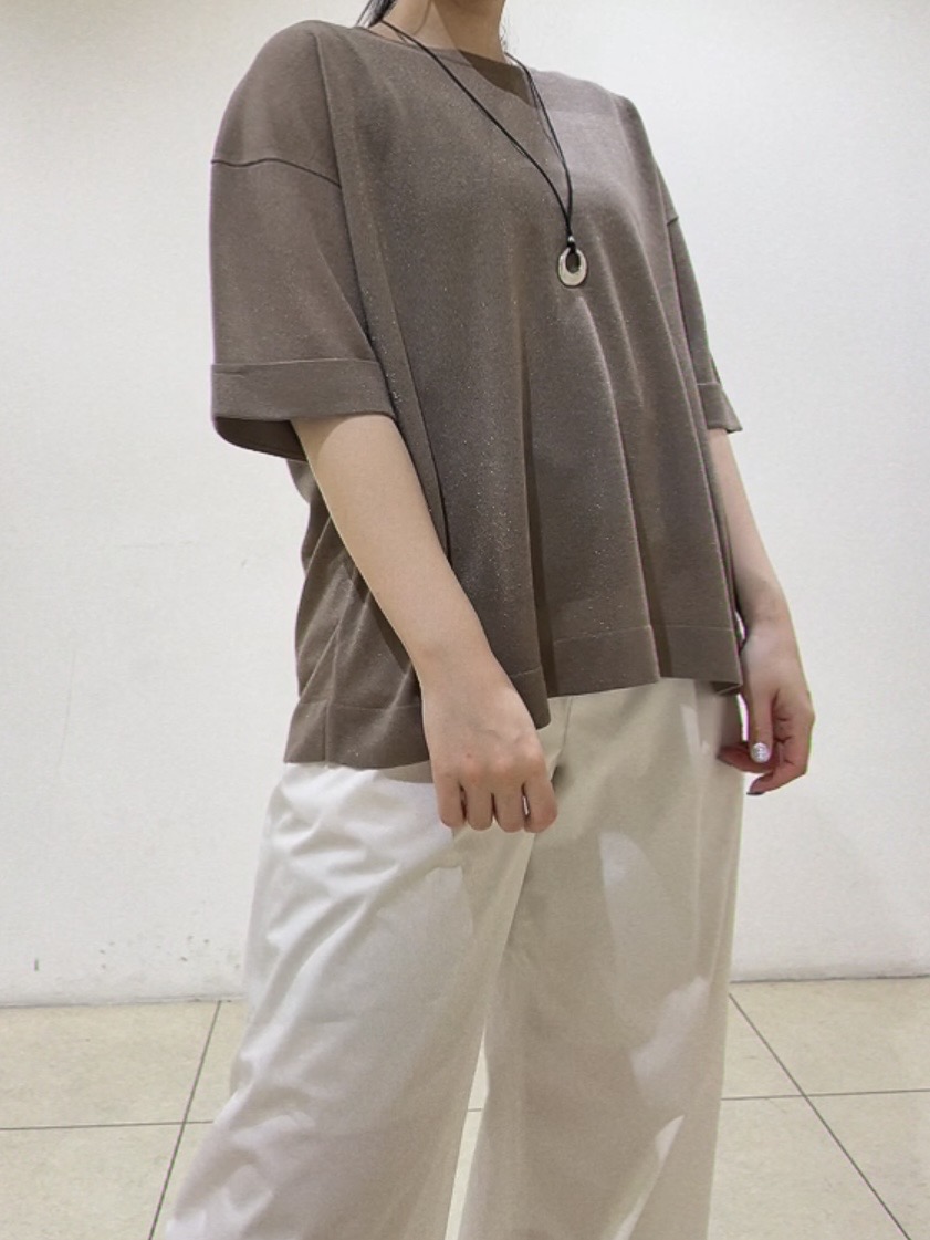 watanabeさんの「UNTITLED｜【アンサンブル可/Tシャツ風/ゆったり】リラックスニットトップス」を使ったコーディネート