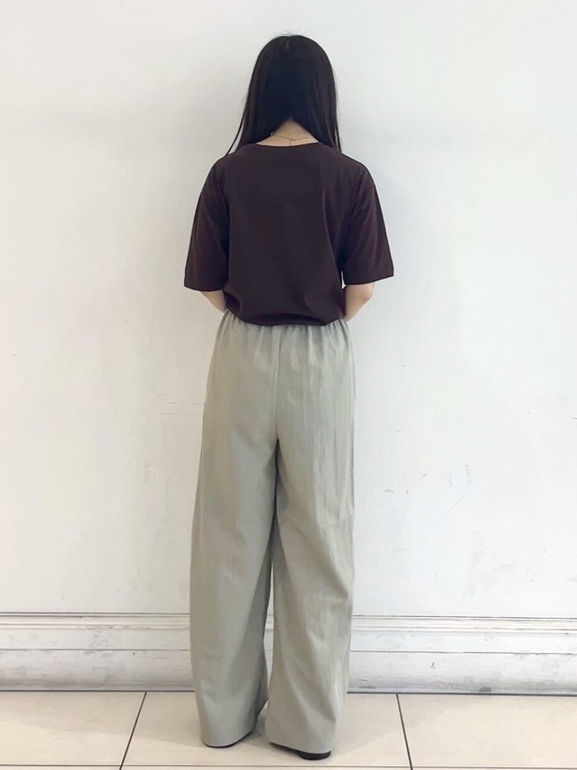 saito.さんの「grove｜【UVカット/接触冷感】プリントアソート5分袖Tシャツ」を使ったコーディネート