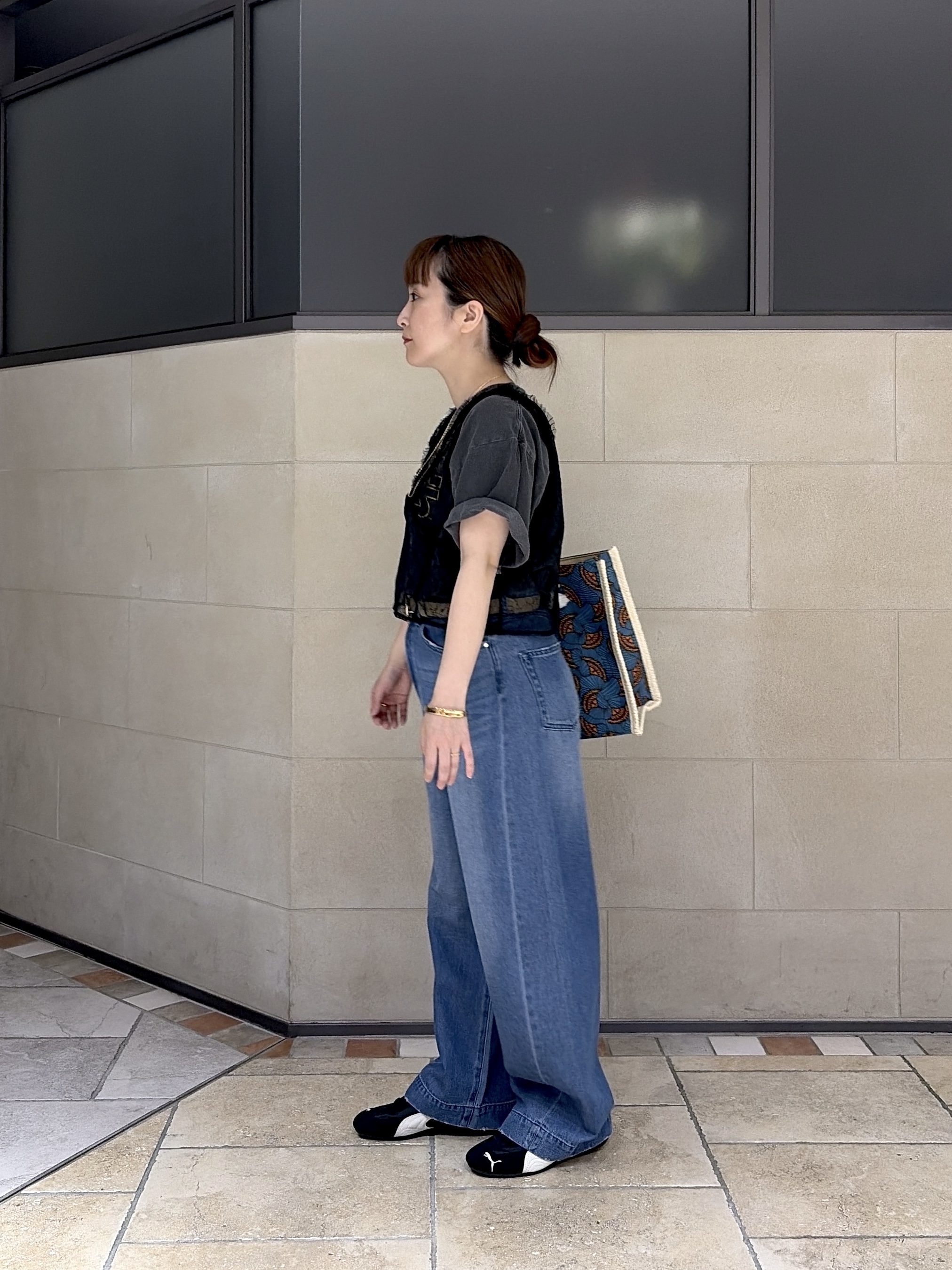 よねさんの「INDIVI｜【GOODROCKSPEED】ANAKIN SKYWALKER ／ Print T－Shirt」を使ったコーディネート