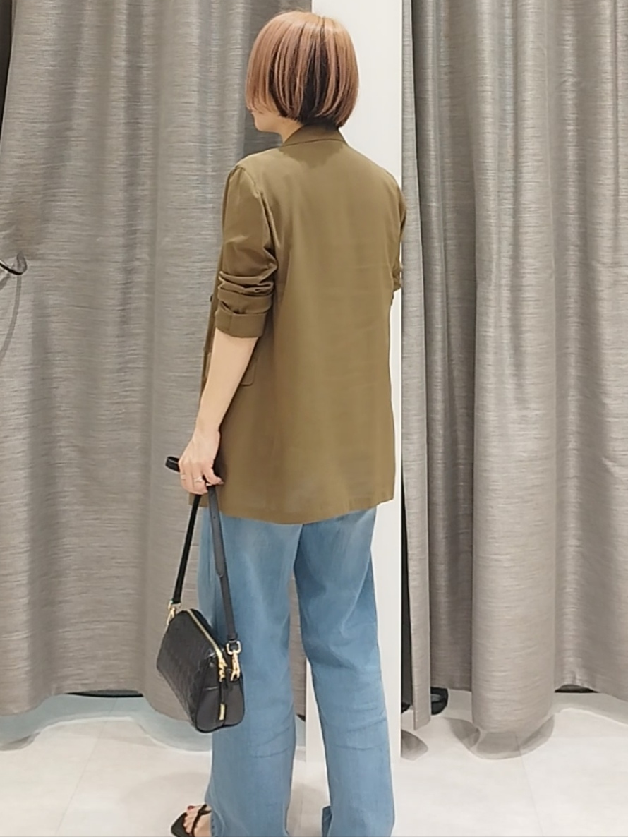 s u g iさんの「UNTITLED｜◆【セットアップ可/接触冷感/通気性】ドライシアーダブルジャケット」を使ったコーディネート