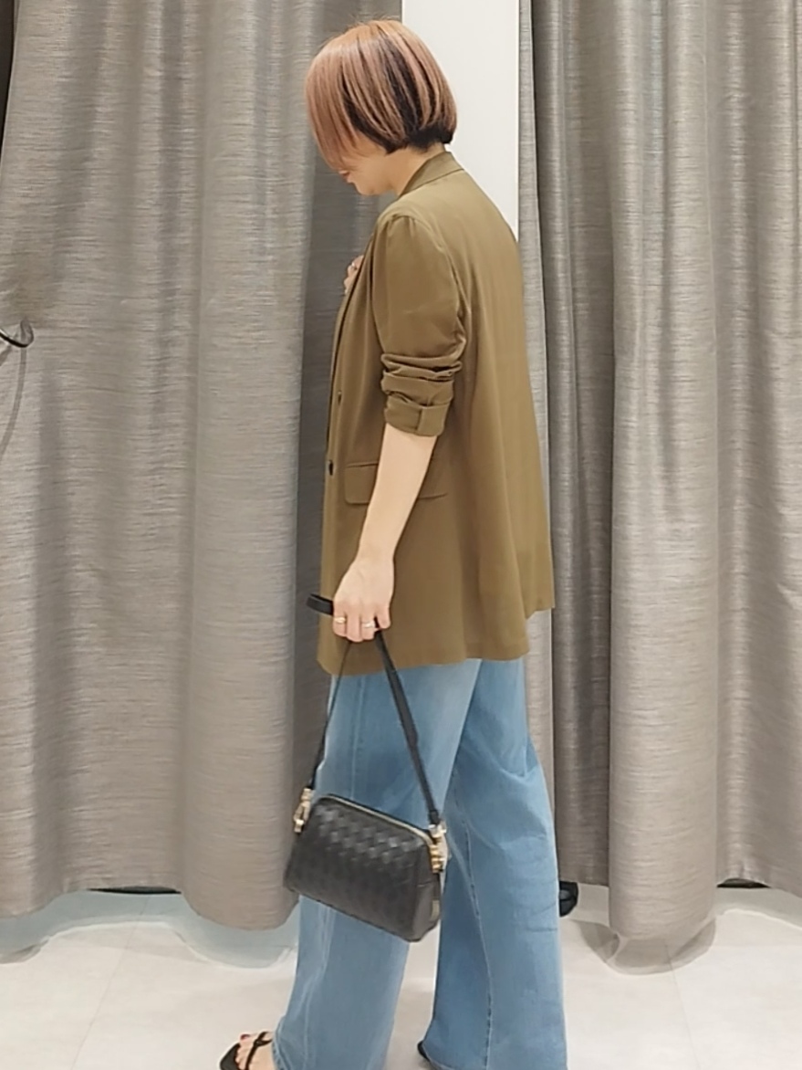 s u g iさんの「UNTITLED｜◆【セットアップ可/接触冷感/通気性】ドライシアーダブルジャケット」を使ったコーディネート