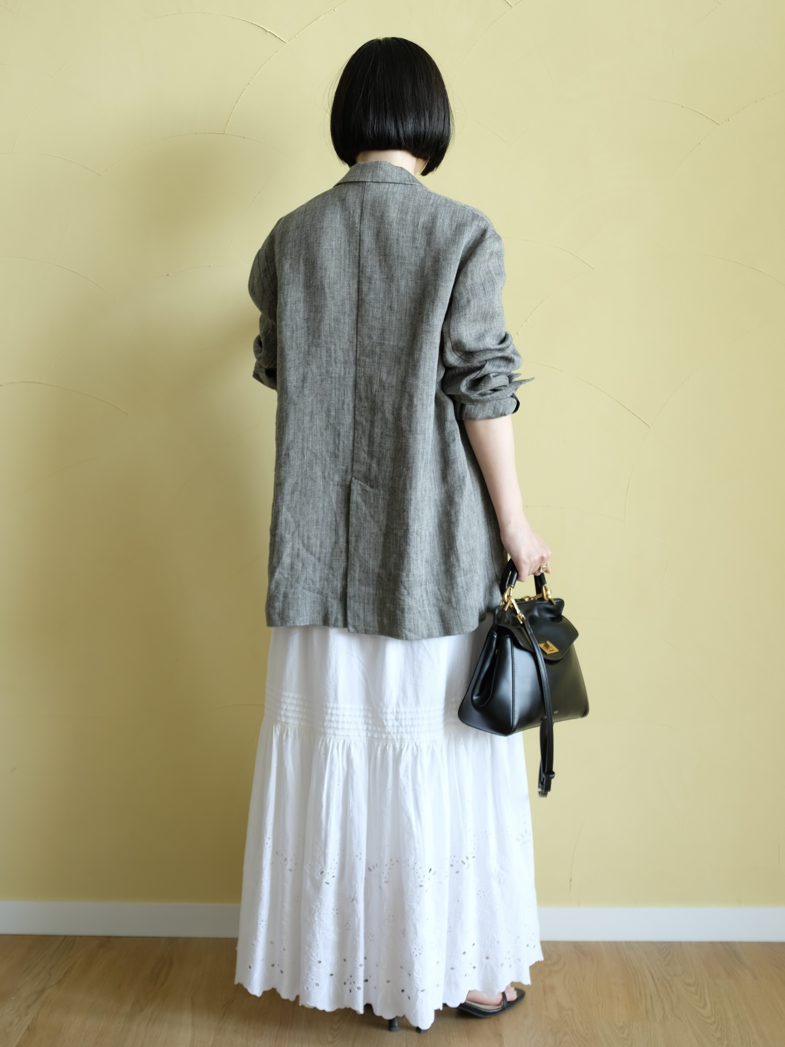 Kishimotoさんの「DRESSTERIOR｜◆【otonaMUSE5月号掲載】コットンシルクマルチボーダーニット」を使ったコーディネート
