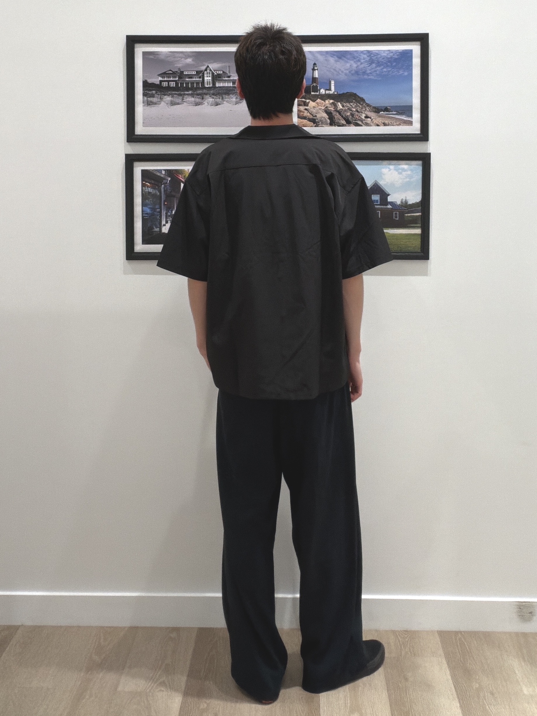 oikawaさんの「Dessin｜ペーパーブレンドニットTシャツ」を使ったコーディネート