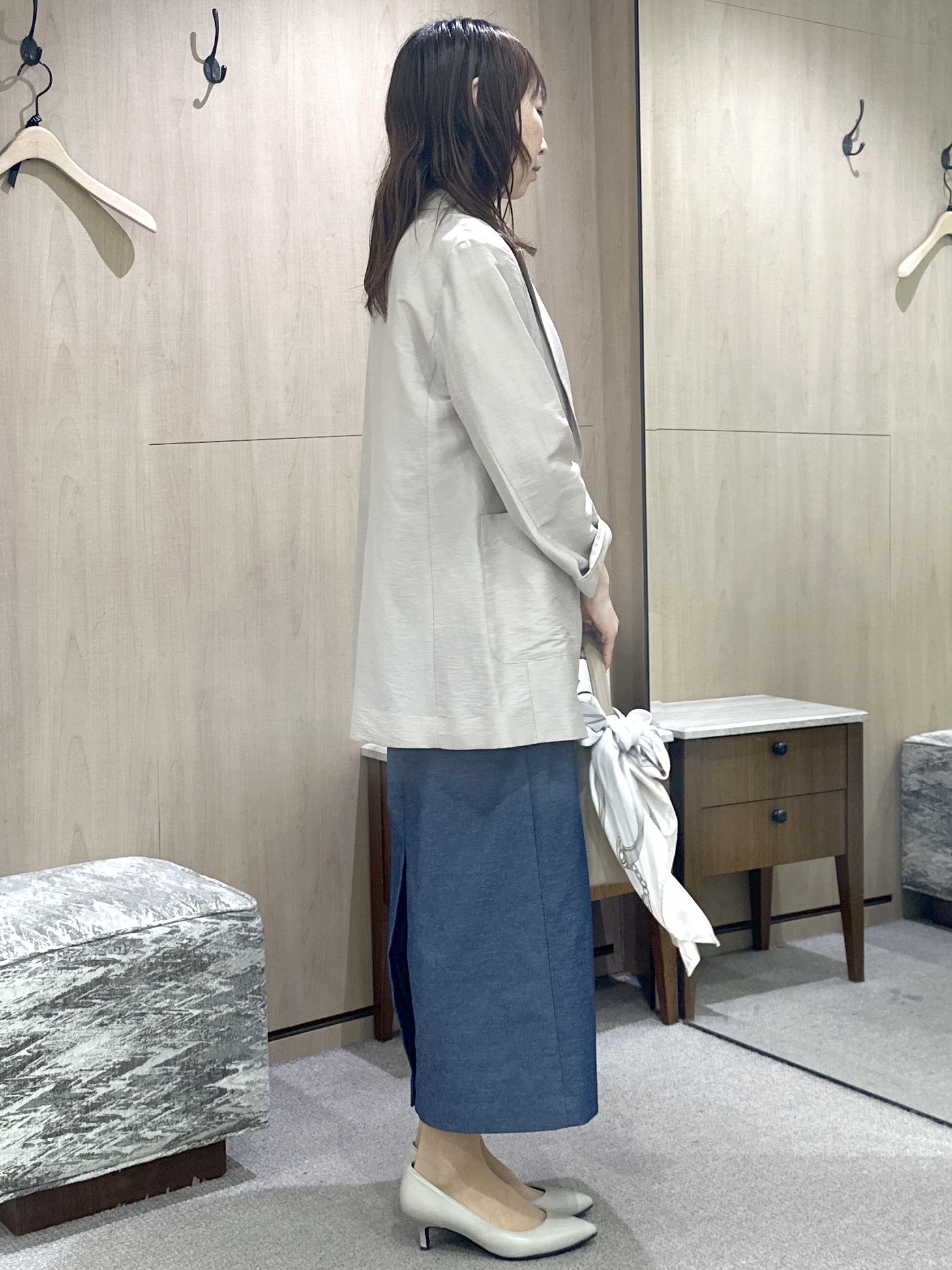 Miwaさんの「UNTITLED｜【洗える/華奢見え】袖シアープルオーバー」を使ったコーディネート