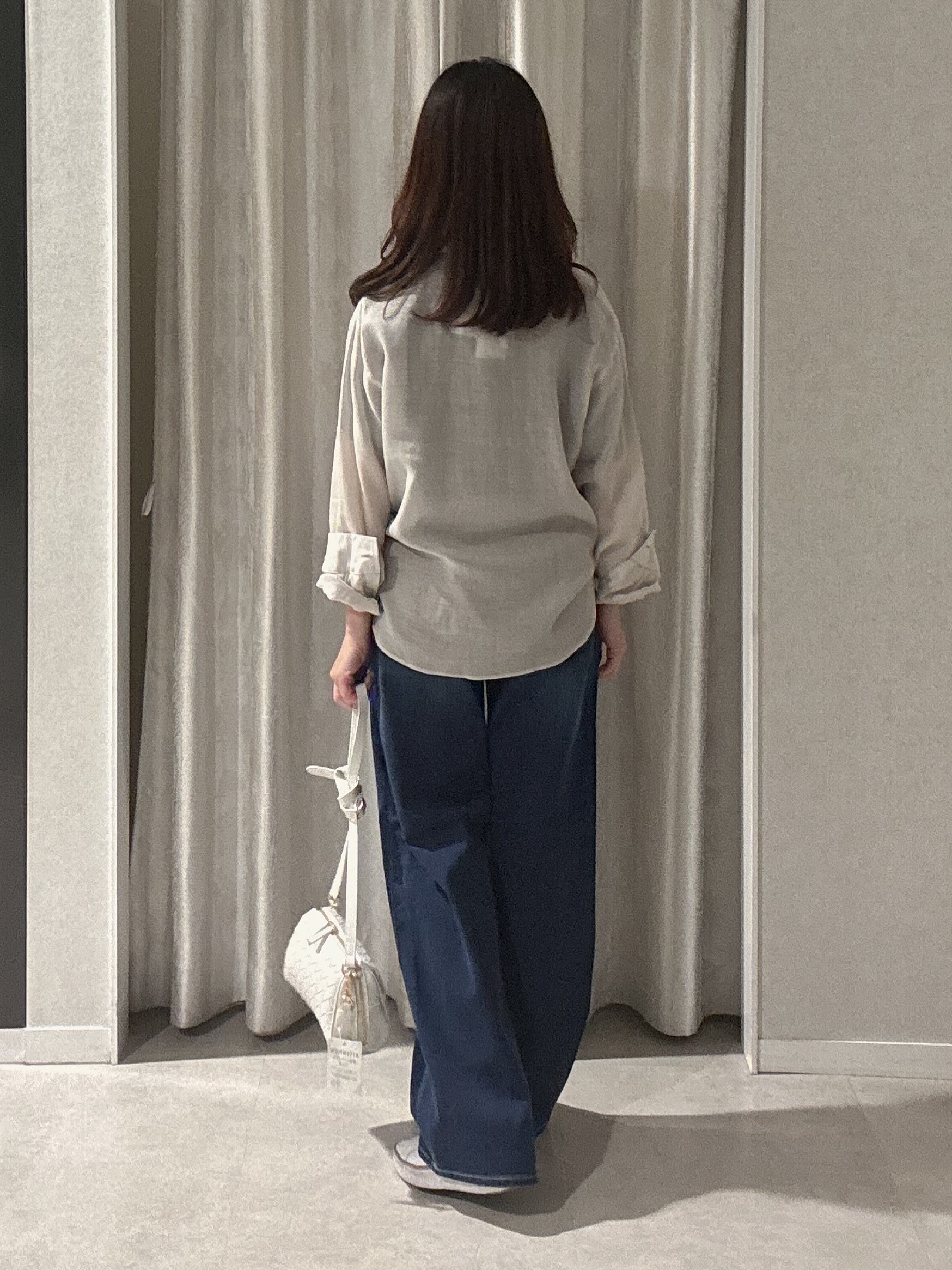 makiさんの「UNTITLED｜【接触冷感】ドライタッチシャツ」を使ったコーディネート