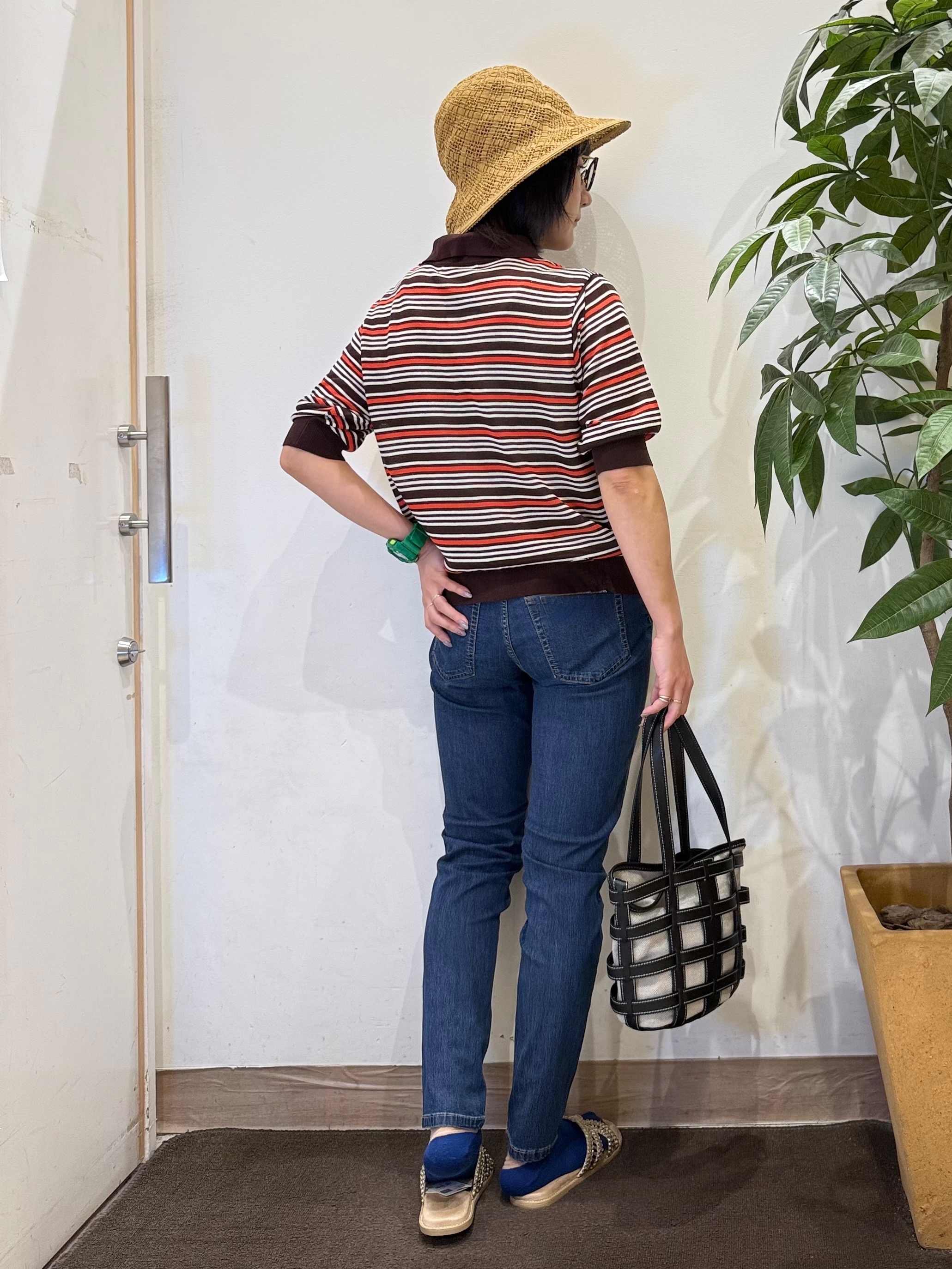 misakiさんの「SHOO･LA･RUE｜【S-LL/洗濯機可】ほんのりシアーの襟付きニットカーディガン」を使ったコーディネート