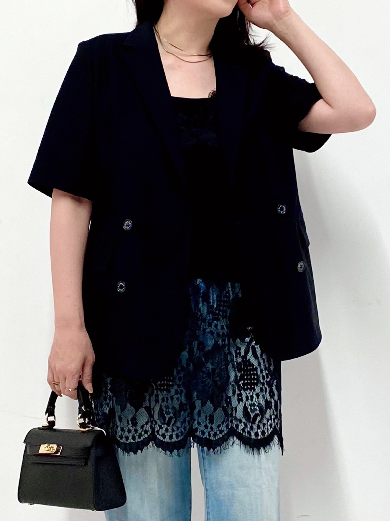 Sawaguchiさんの「DRESSTERIOR｜【日本製】ランダムテレコタンクトップ」を使ったコーディネート